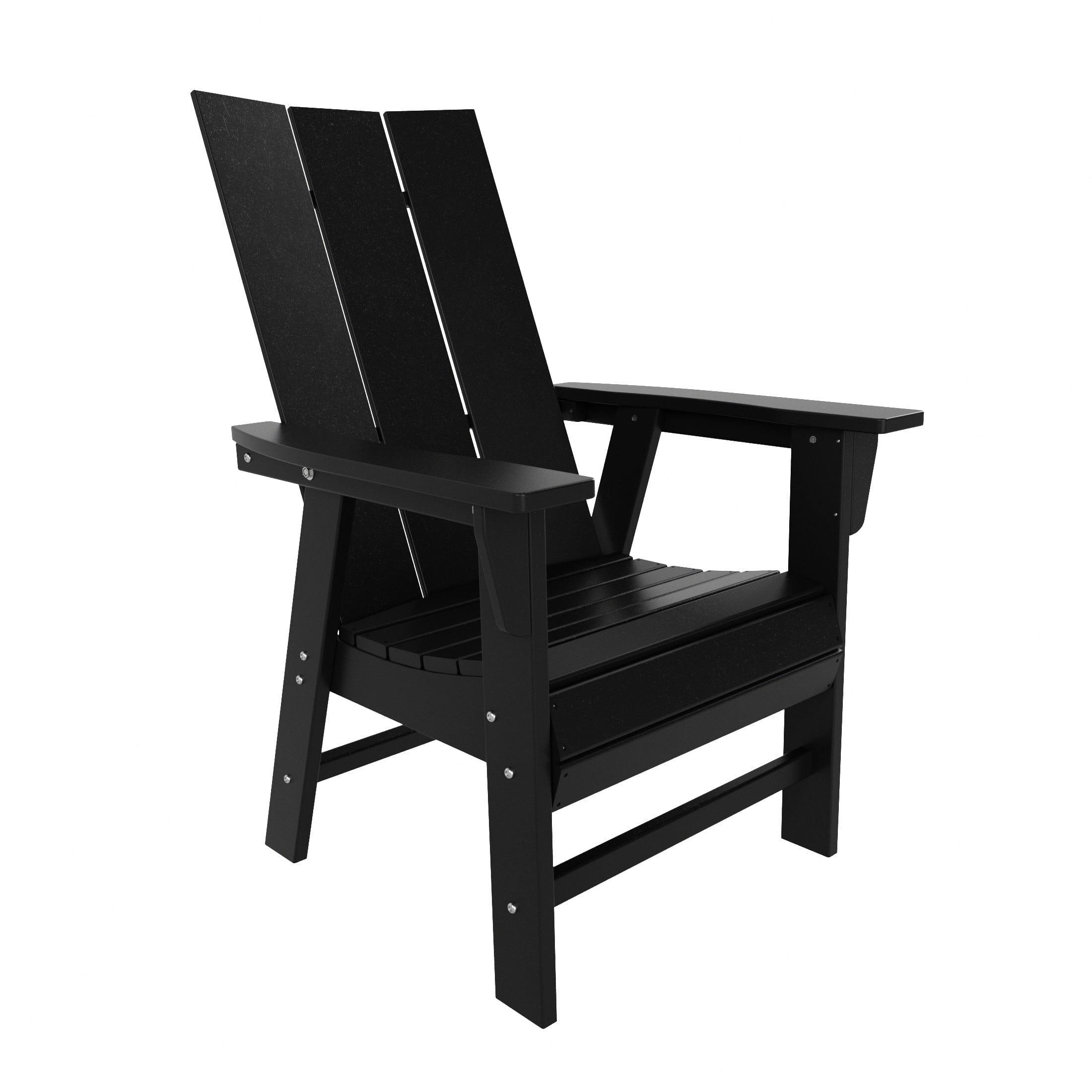 Palms Outdoor Patio Modern Adirondack Dining Chair - Costaelm