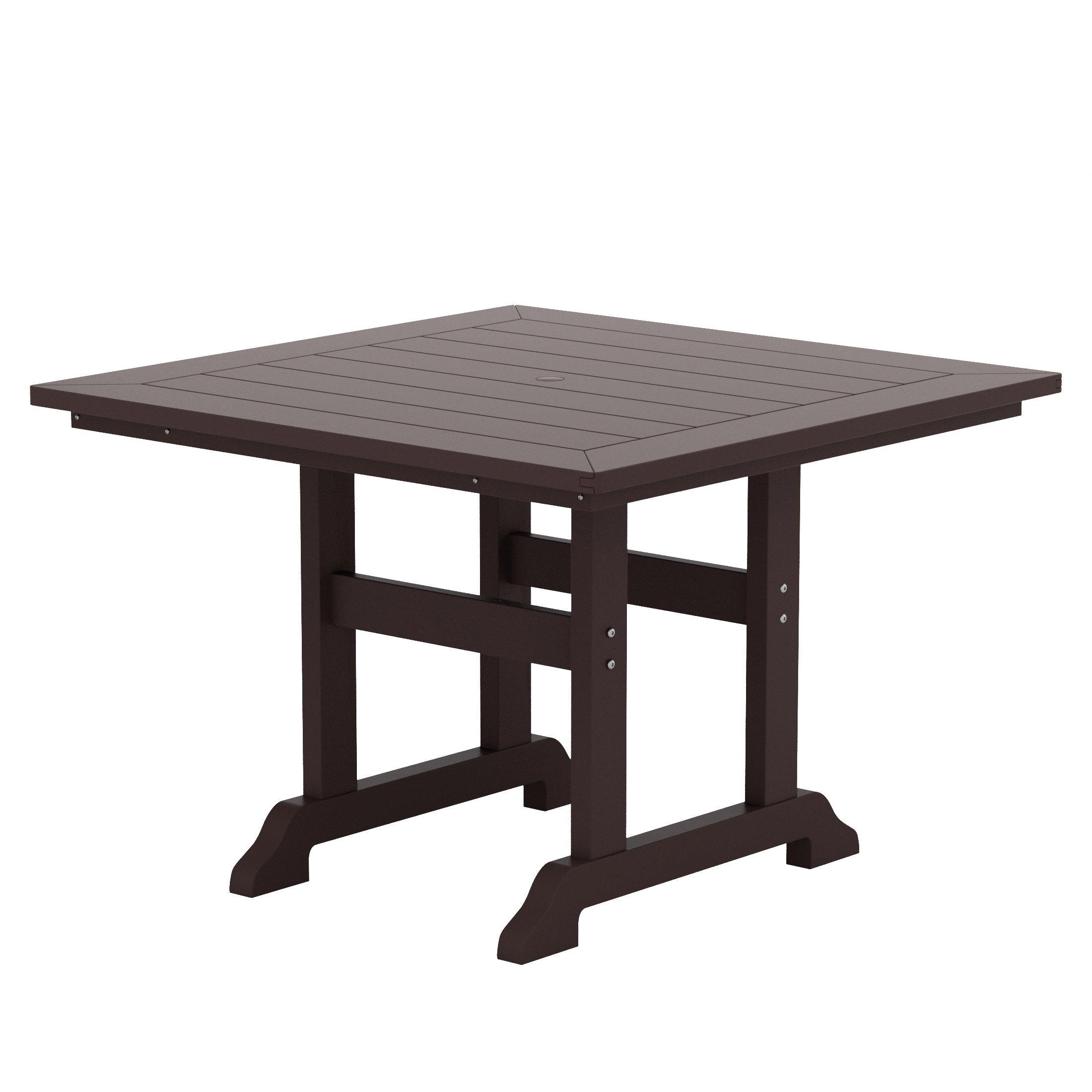 Paradise 5 Piece Square Dining Table and Chair Set - Costaelm