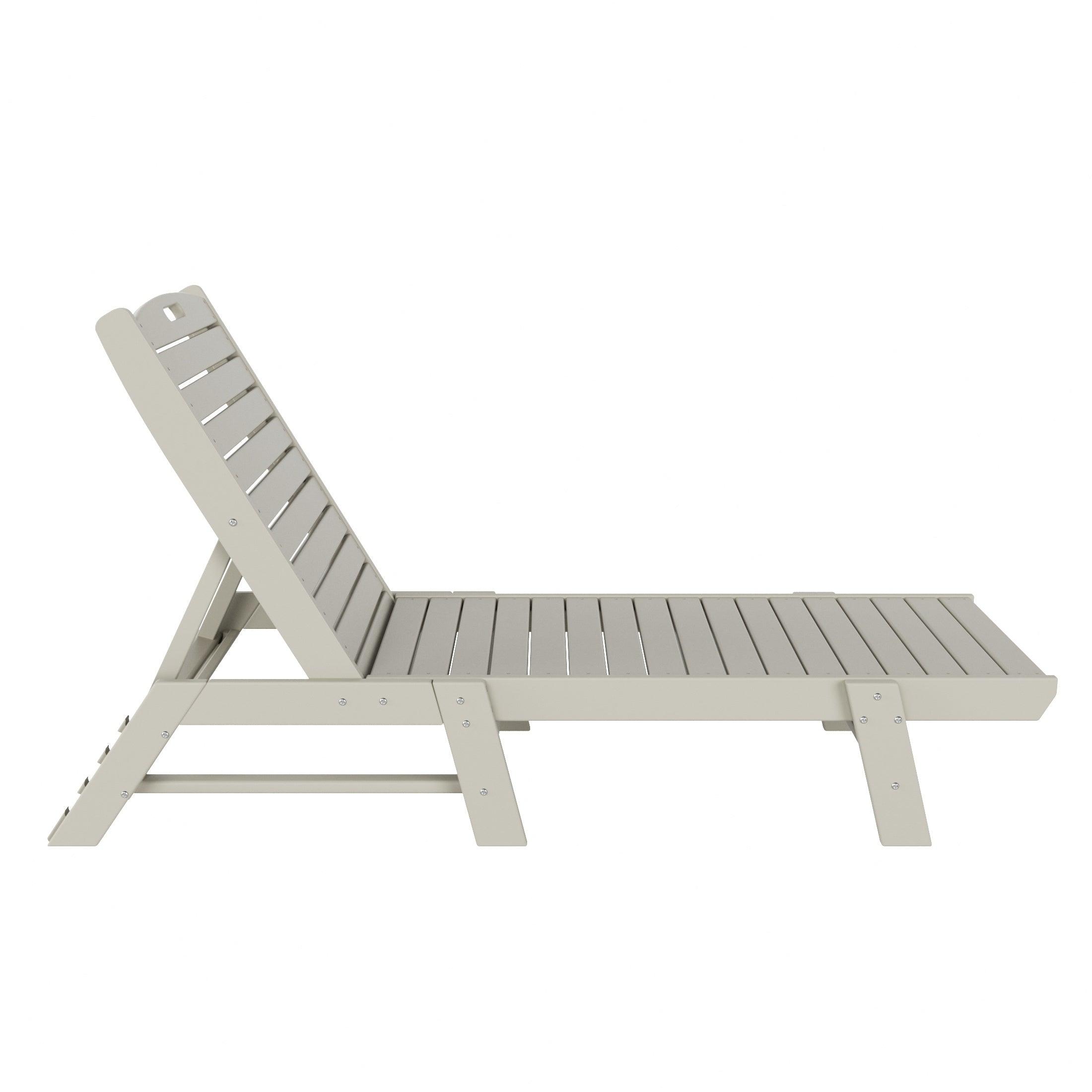 Paradise Adirondack Outdoor Chaise Lounge (Set of 2) - Costaelm