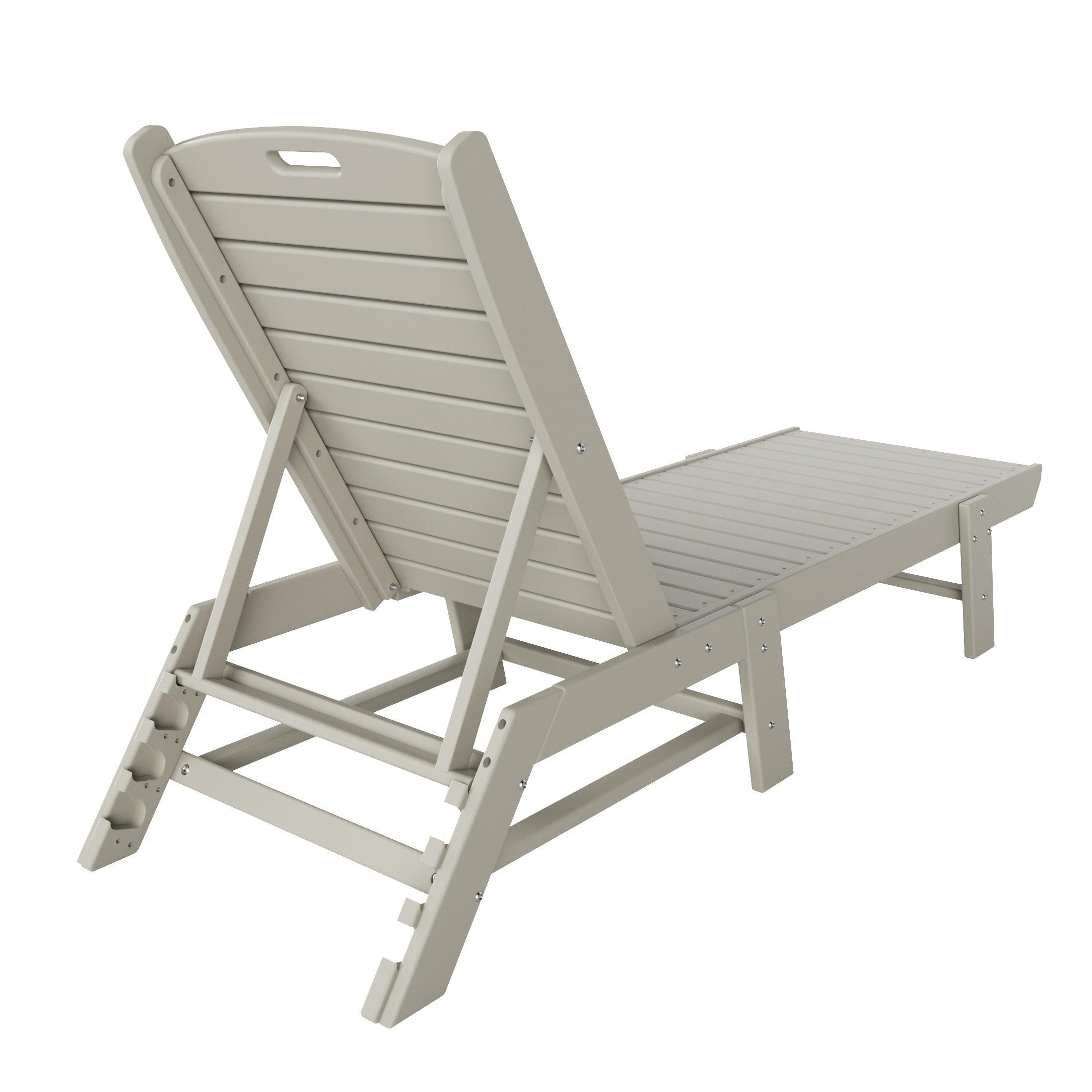 Paradise Adirondack Outdoor Chaise Lounge (Set of 2) - Costaelm