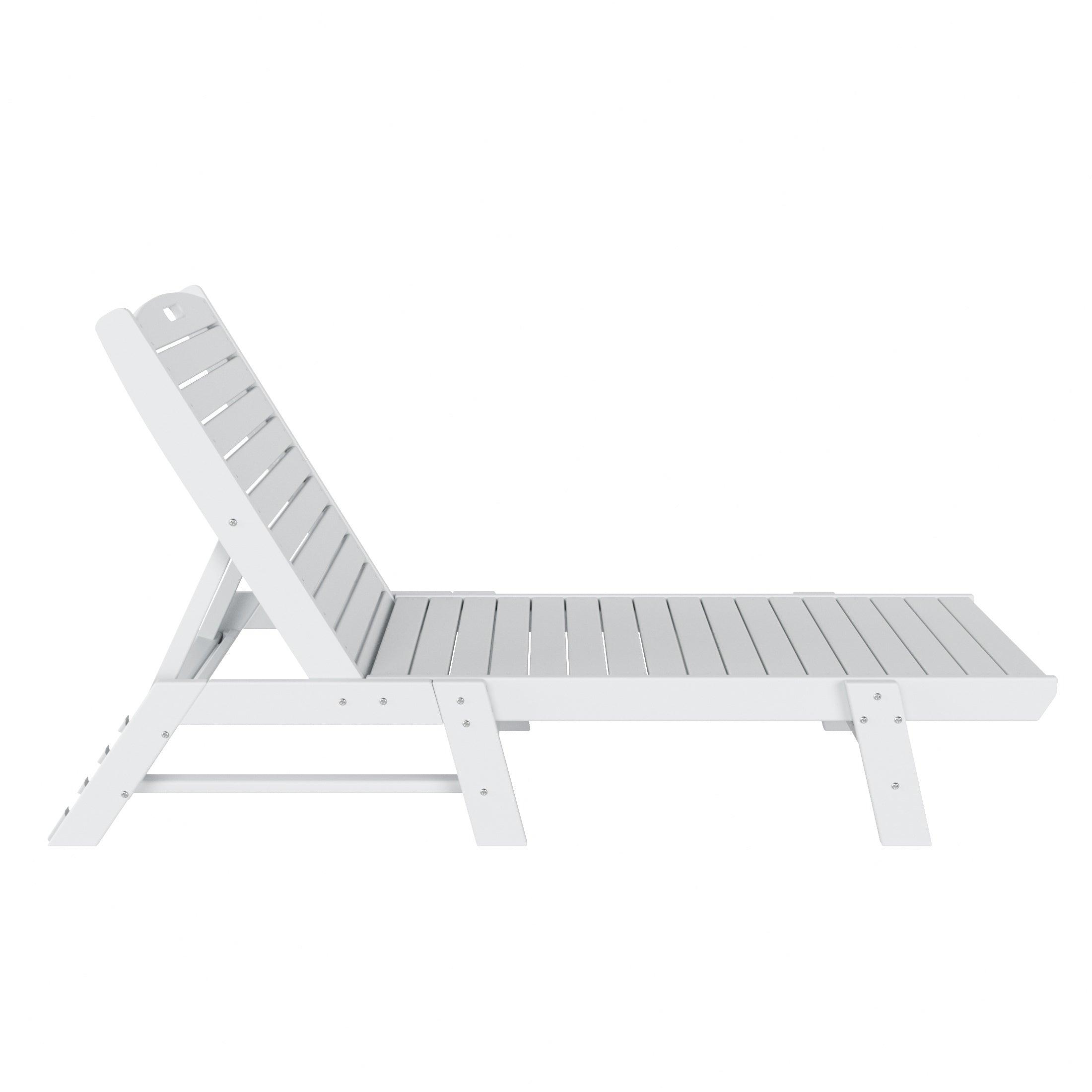 Paradise Adirondack Outdoor Chaise Lounge (Set of 2) - Costaelm