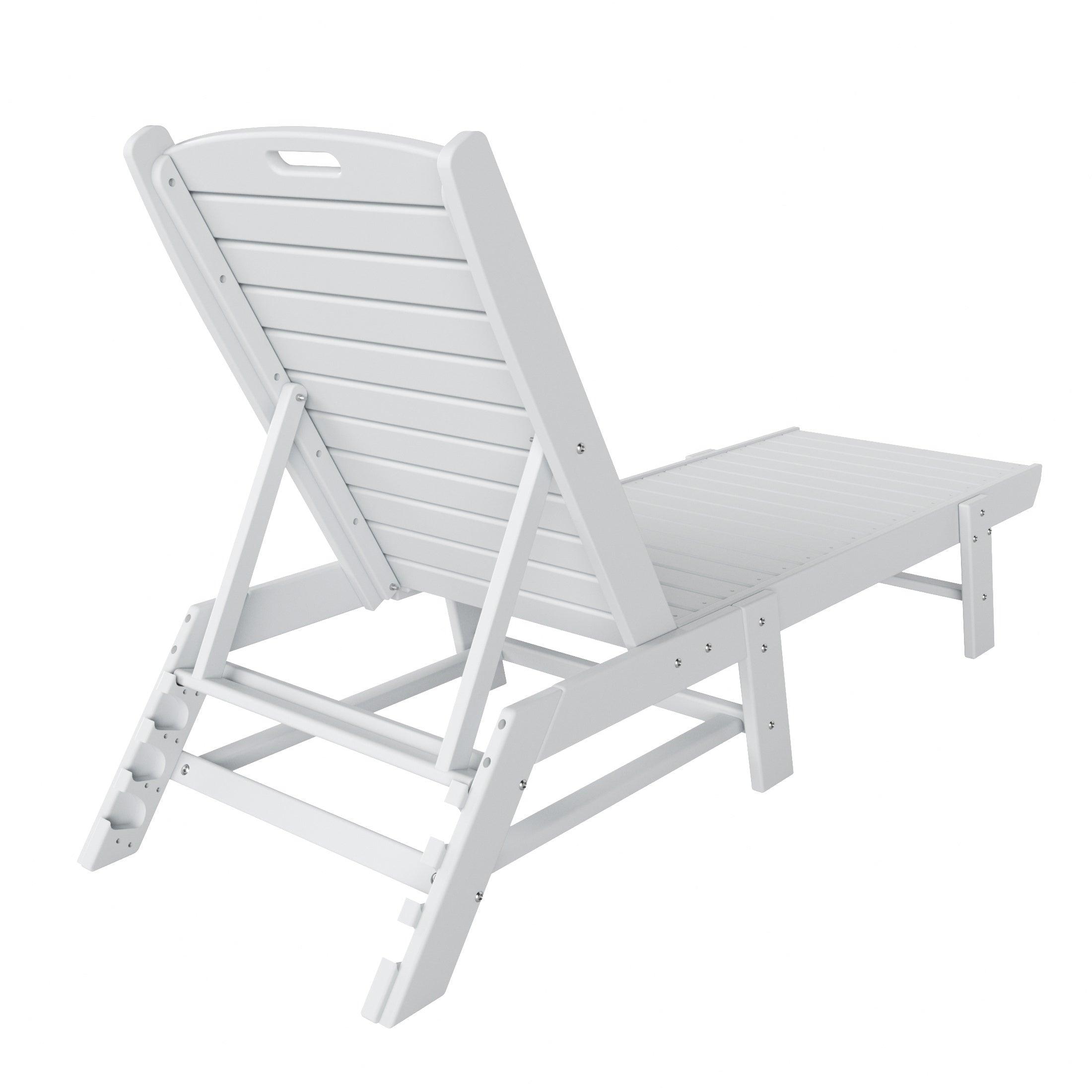 Paradise Adirondack Outdoor Chaise Lounge (Set of 2) - Costaelm