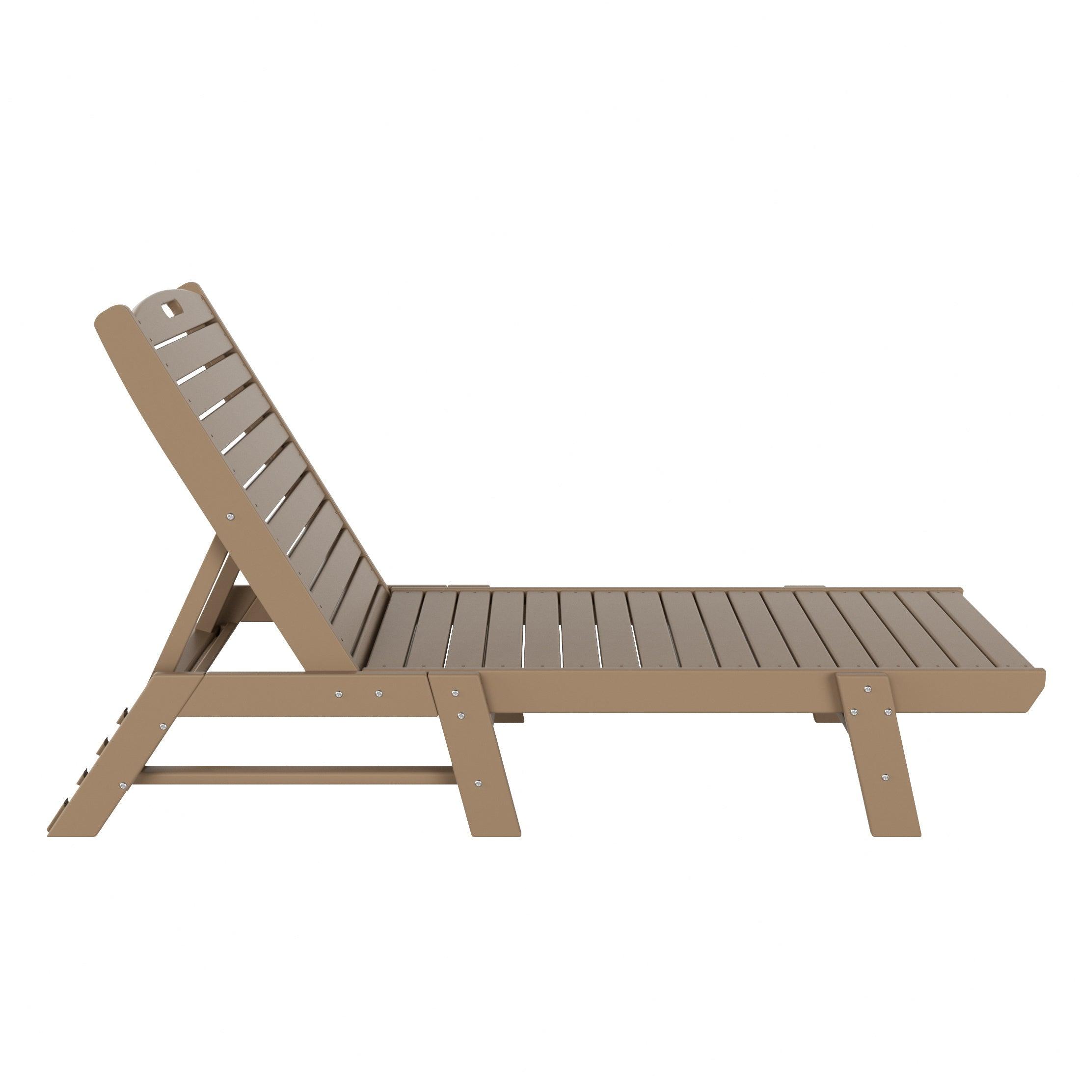 Paradise Adirondack Outdoor Chaise Lounge (Set of 2) - Costaelm