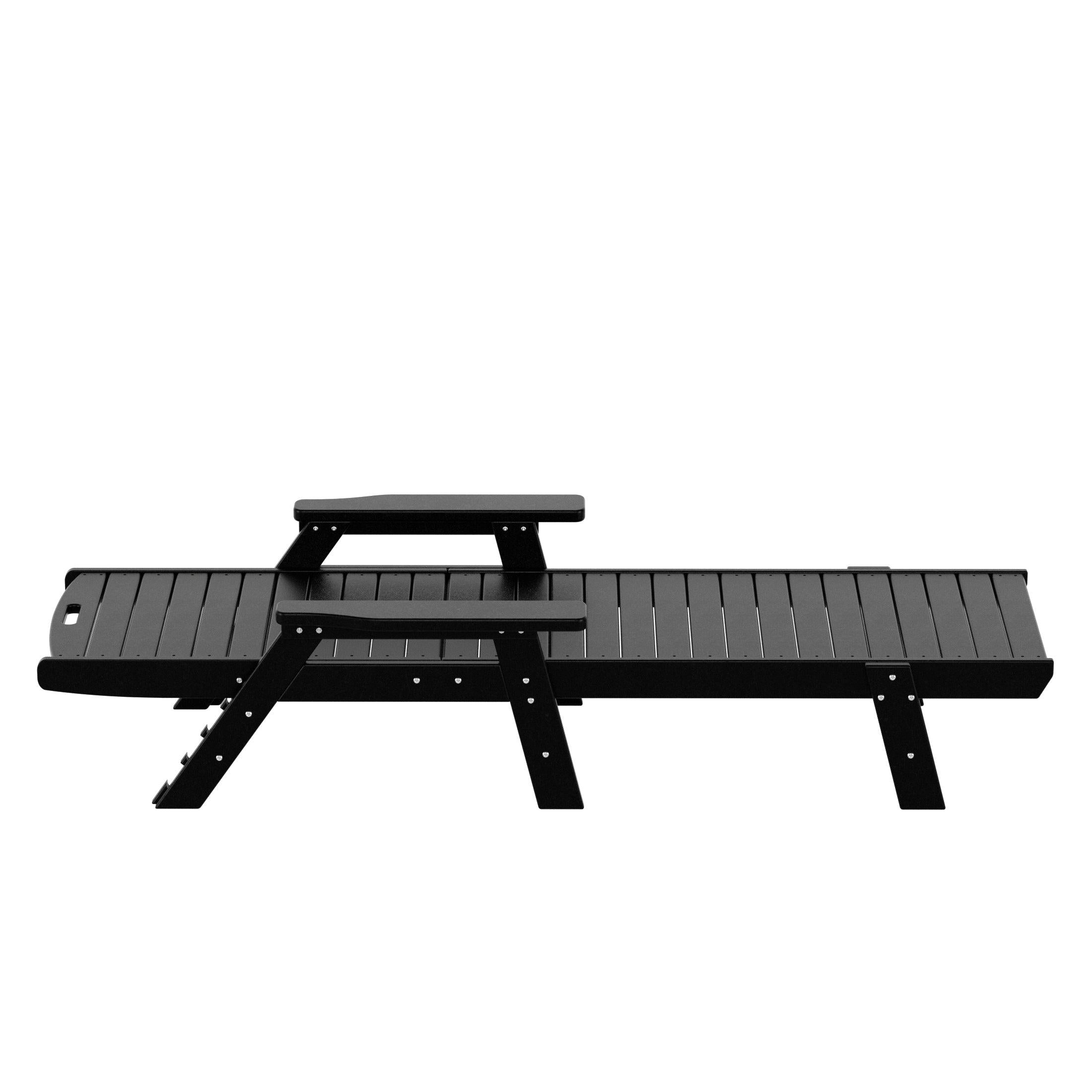 Hampton Adirondack Plastic Outdoor Chaise Lounges - Costaelm