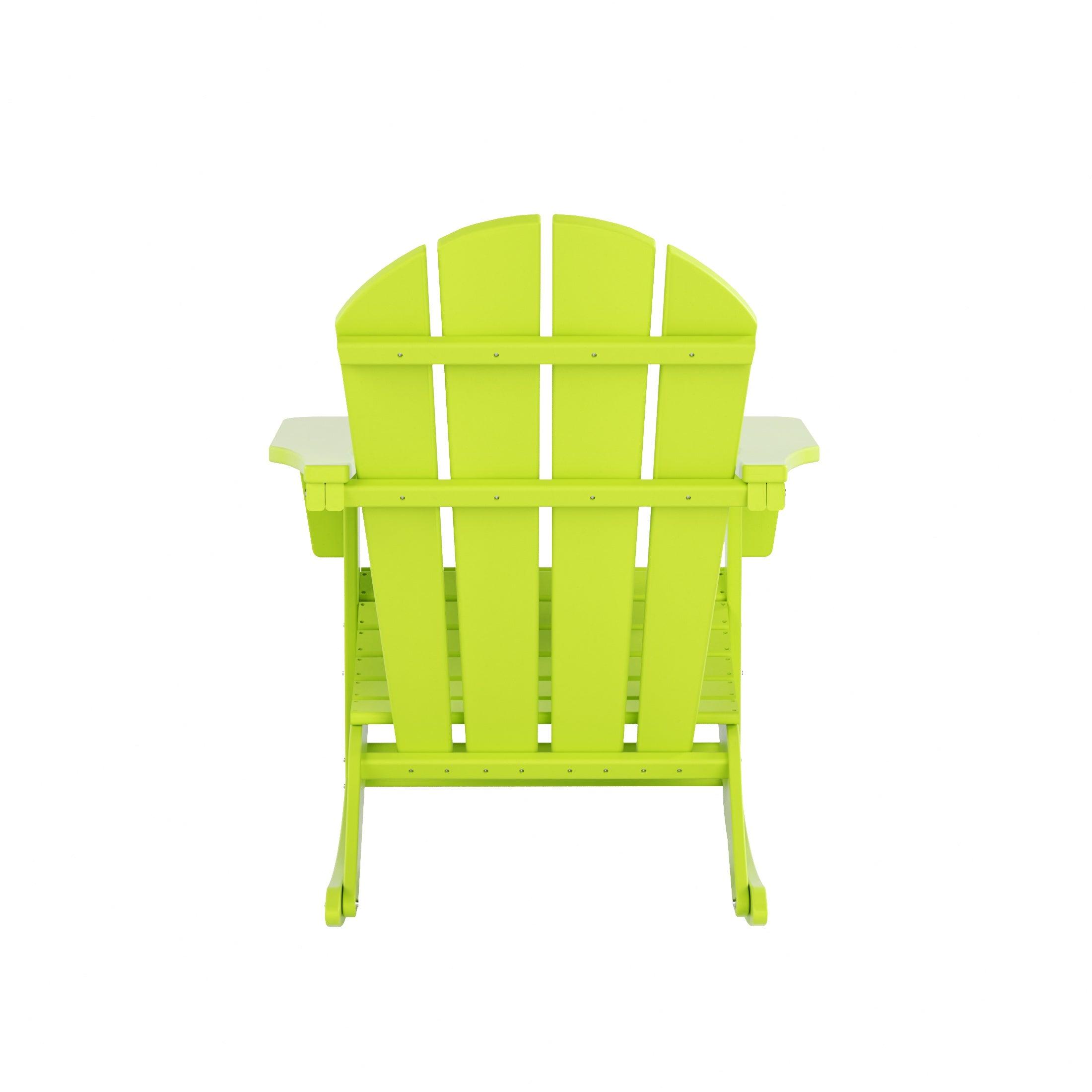 Paradise Adirondack Outdoor Patio Rocking Chair - Costaelm