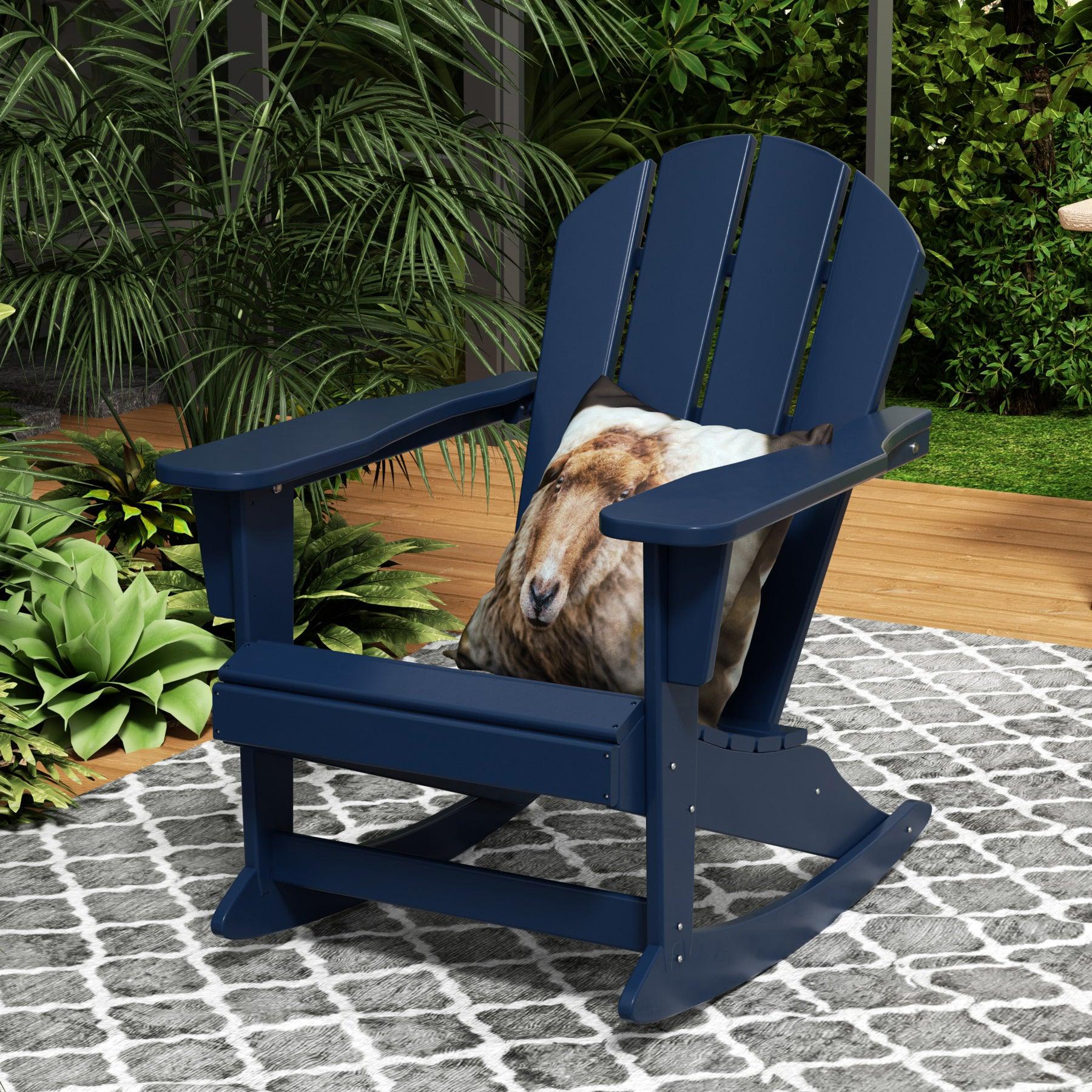 Paradise Adirondack Outdoor Patio Rocking Chair - Costaelm