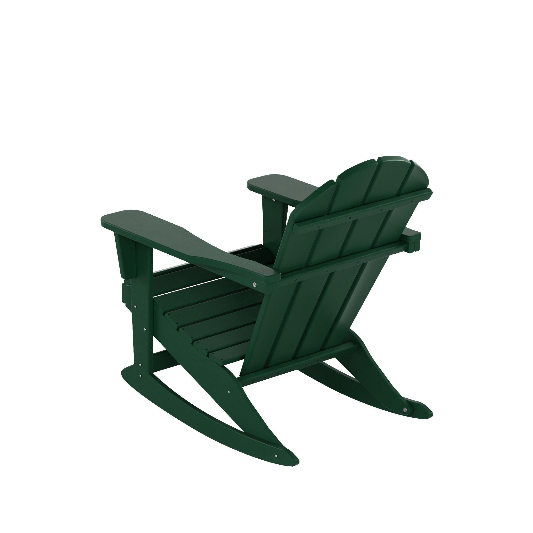 Paradise Adirondack Outdoor Patio Rocking Chair - Costaelm