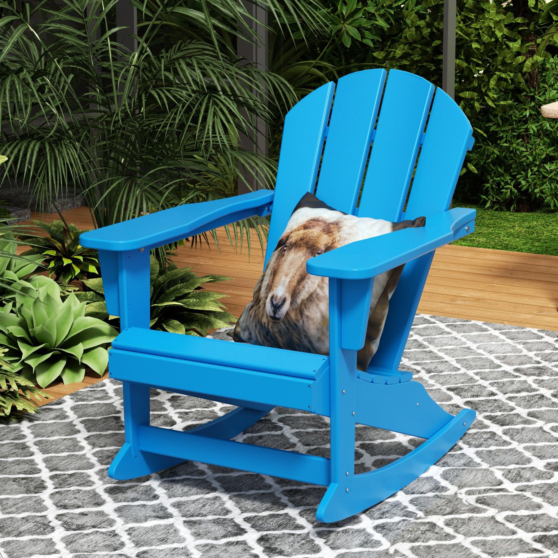 Paradise Adirondack Outdoor Patio Rocking Chair - Costaelm