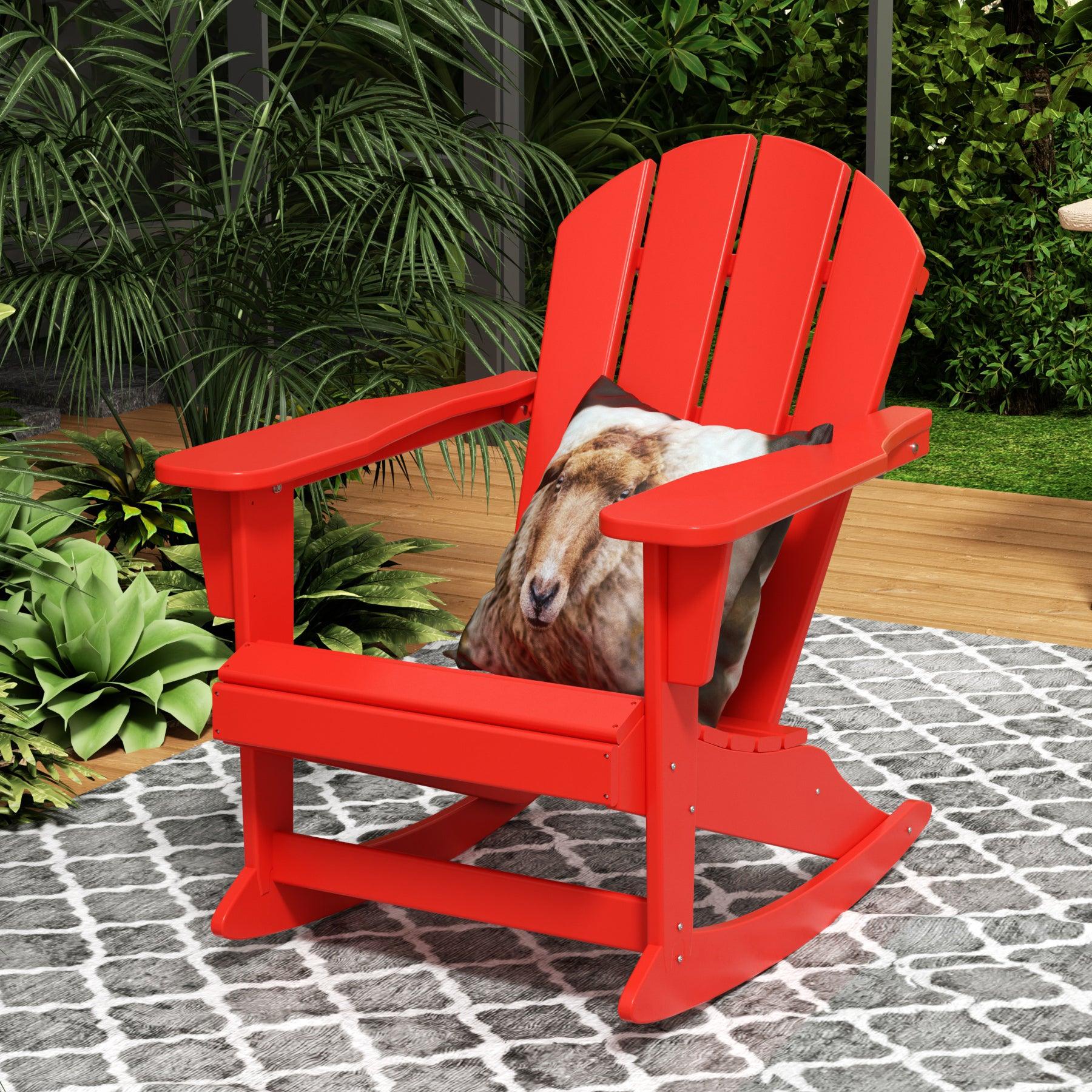 Paradise Adirondack Outdoor Patio Rocking Chair - Costaelm