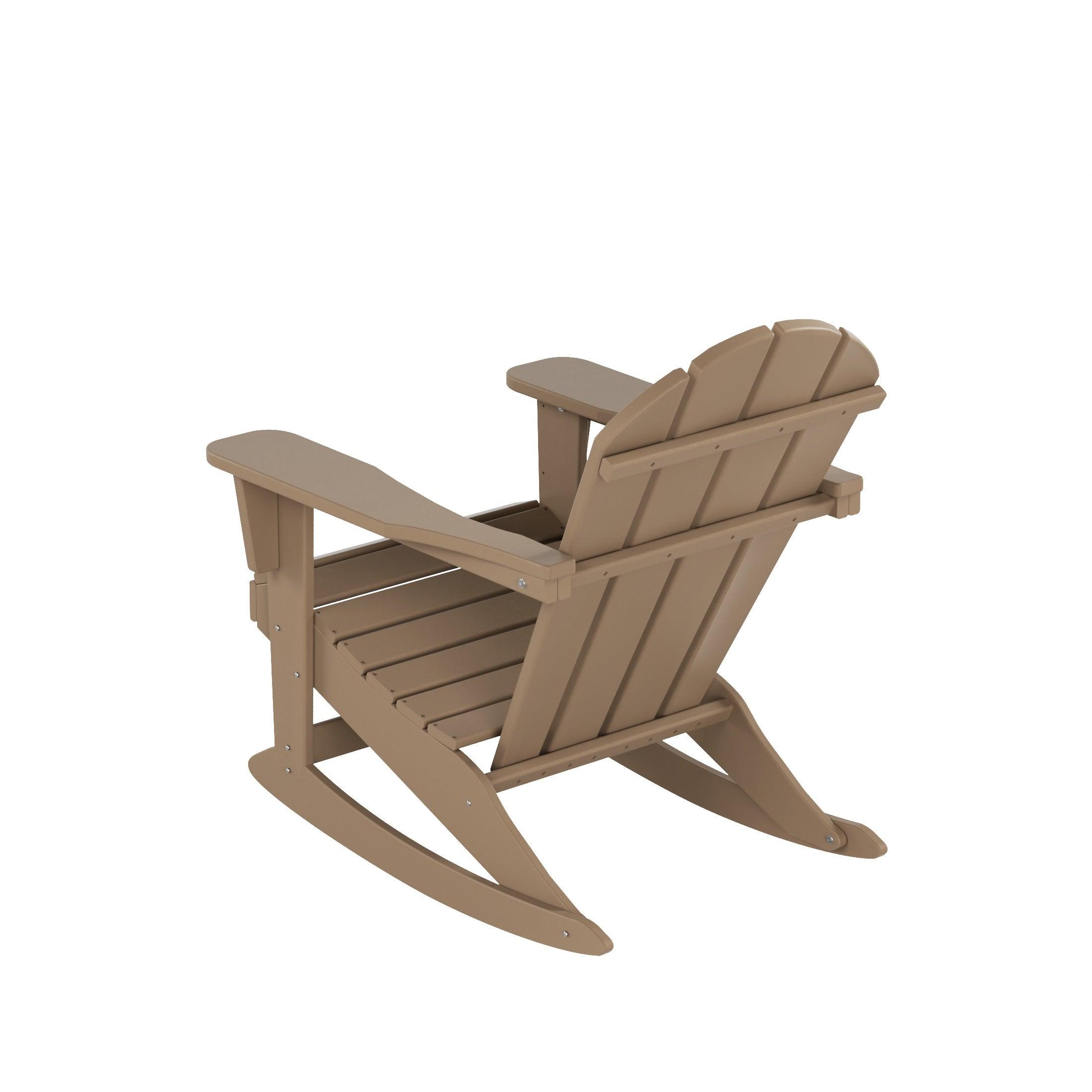 Paradise Adirondack Outdoor Patio Rocking Chair - Costaelm