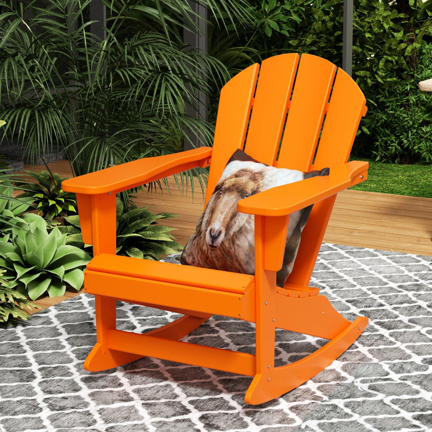 Paradise Adirondack Outdoor Patio Rocking Chair - Costaelm