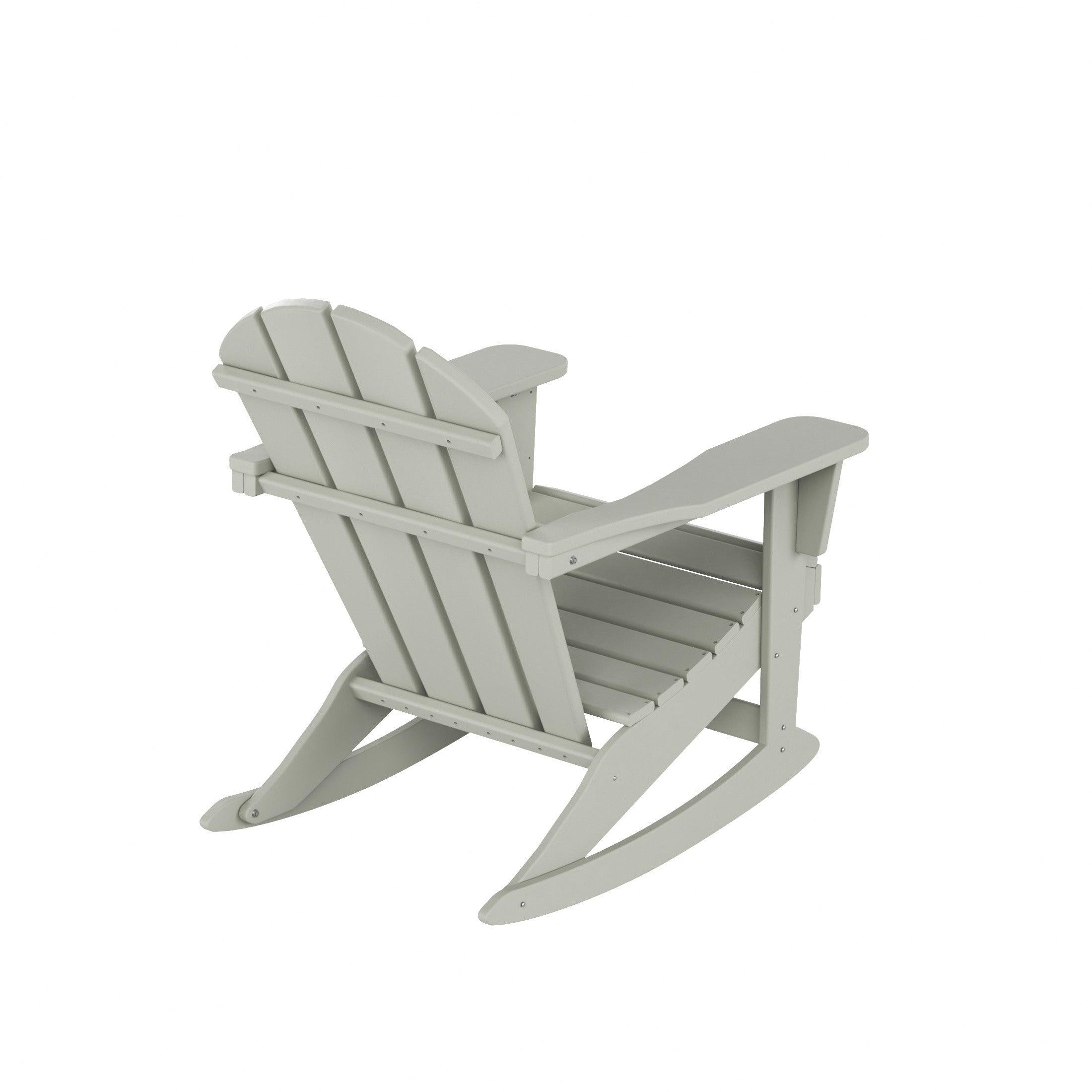 Paradise Adirondack Outdoor Patio Rocking Chair - Costaelm