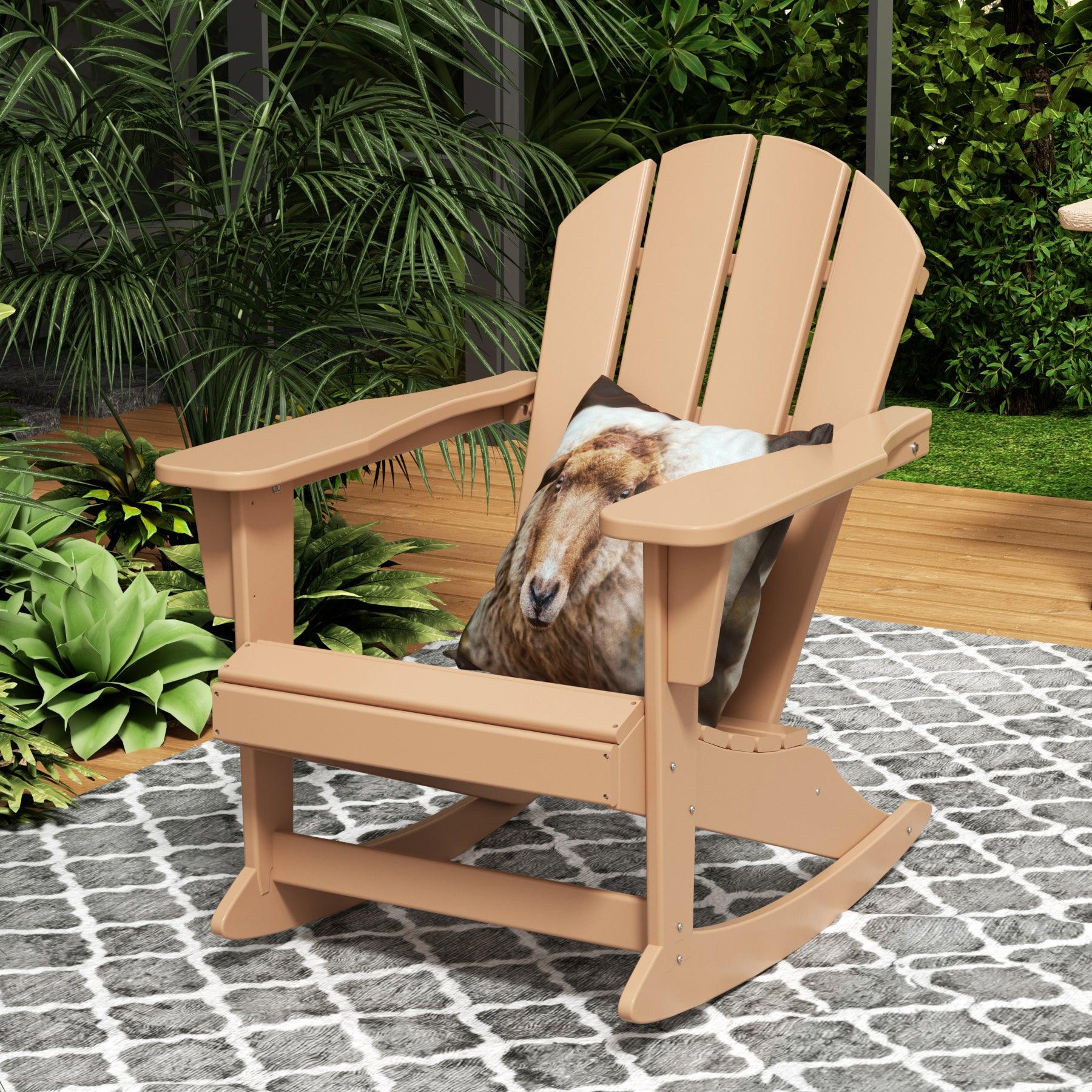 Paradise Adirondack Outdoor Patio Rocking Chair - Costaelm