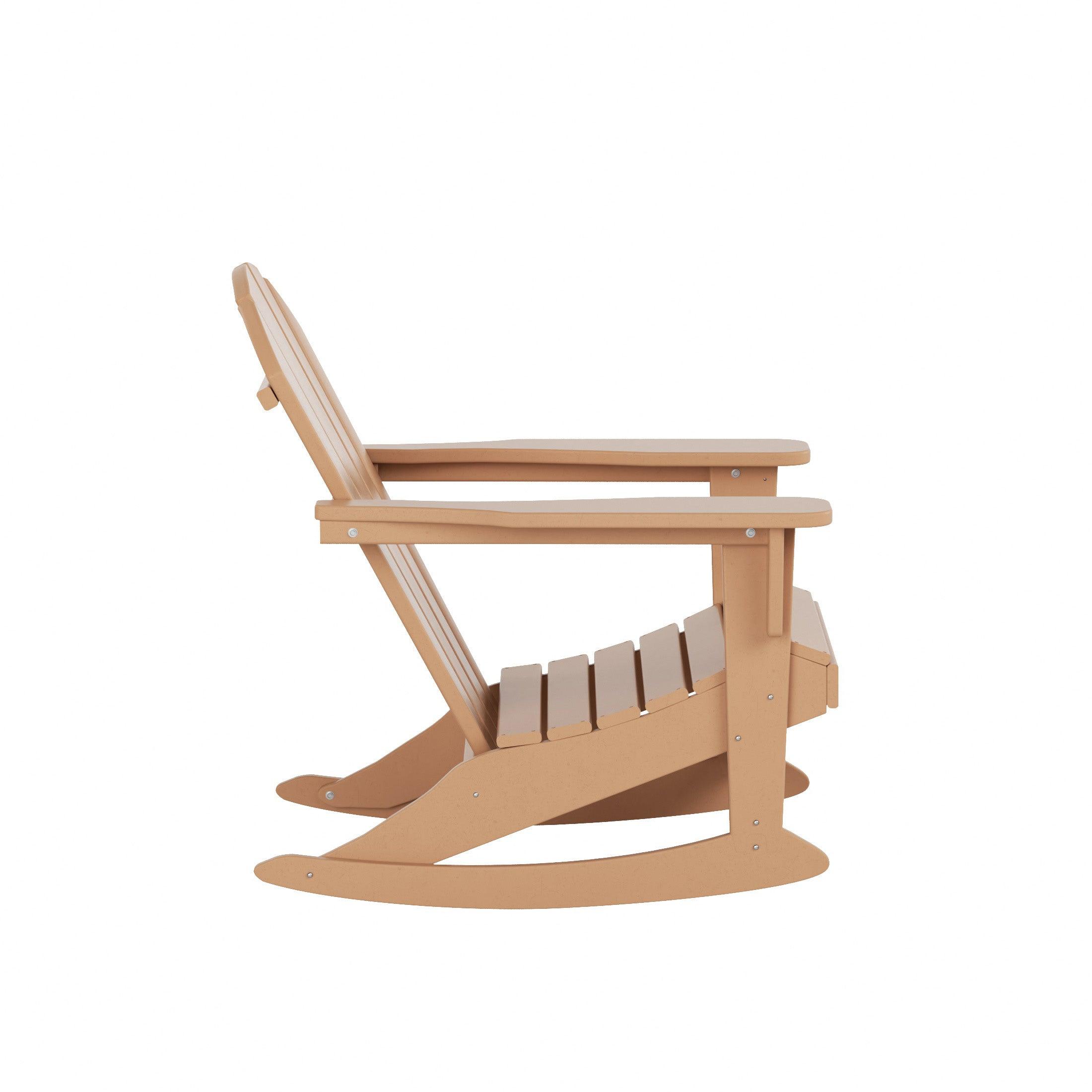 Paradise Adirondack Outdoor Patio Rocking Chair - Costaelm