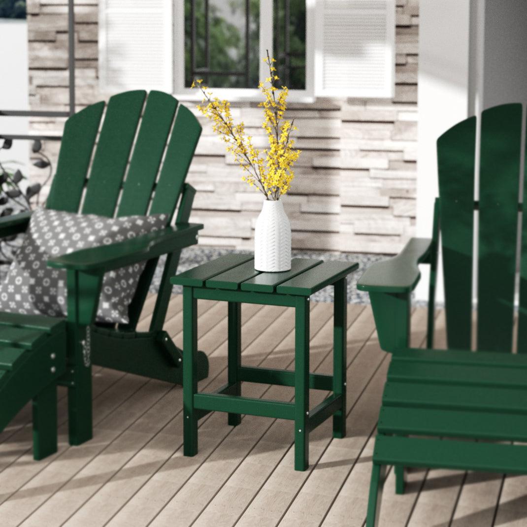 Paradise Adirondack Outdoor Patio Side Table - Costaelm