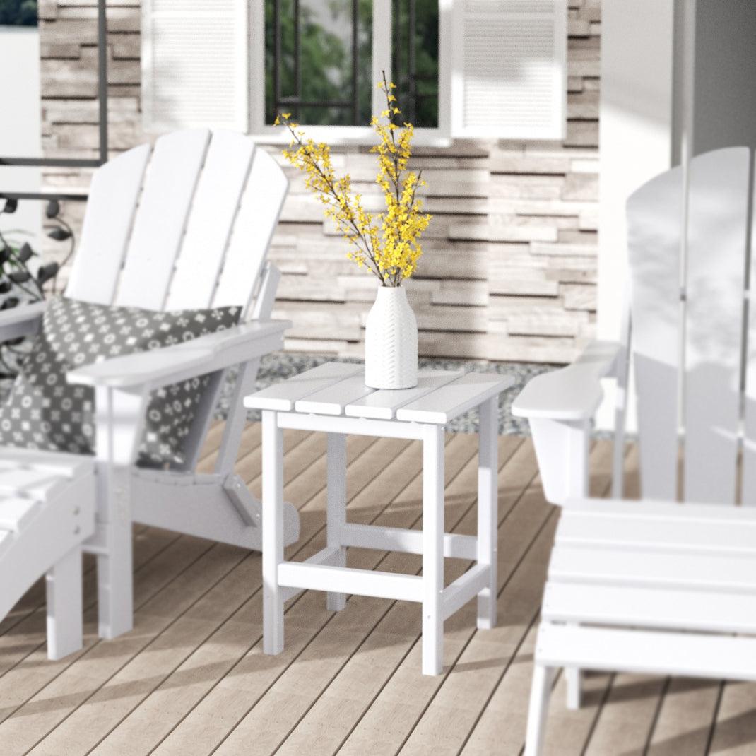 Paradise Adirondack Outdoor Patio Side Table - Costaelm