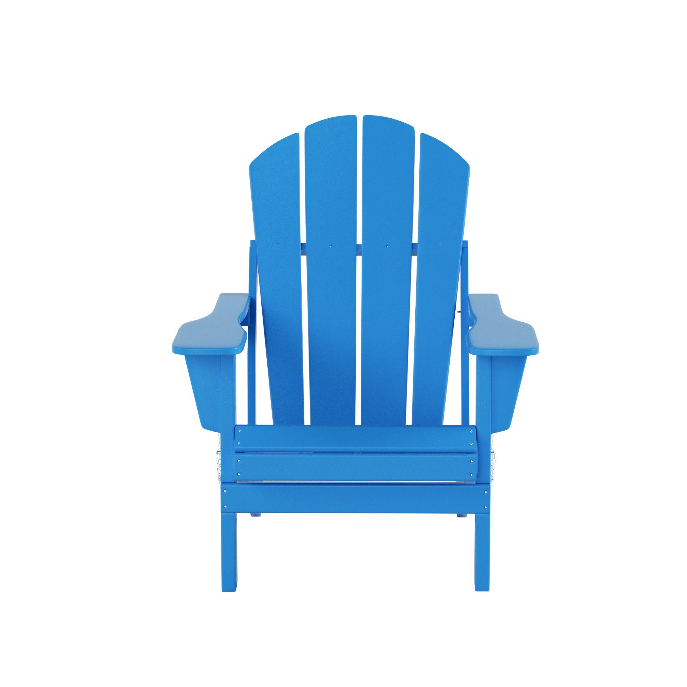 Paradise Classic Folding Adirondack Chair (Set of 2) - Costaelm