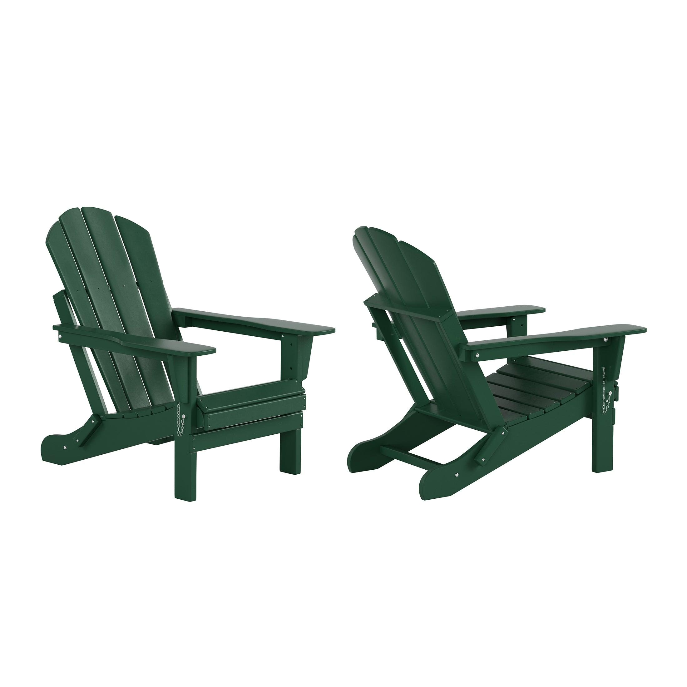 Paradise Classic Folding Adirondack Chair (Set of 2) - Costaelm