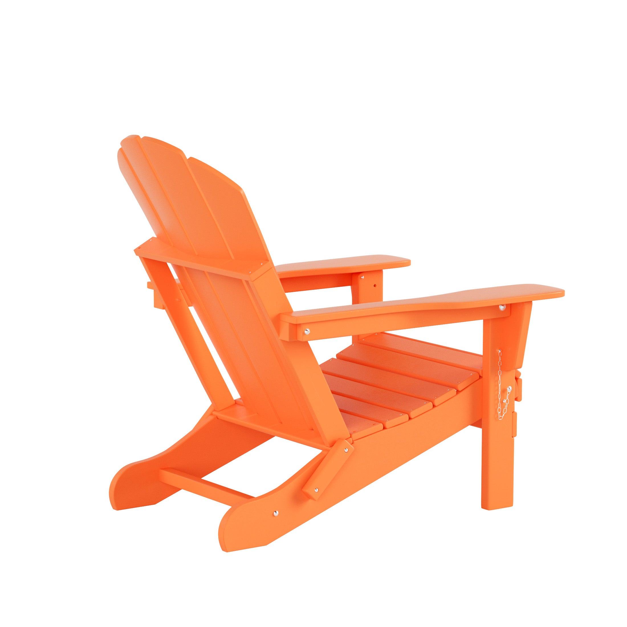 Paradise Classic Folding Adirondack Chair (Set of 2) - Costaelm