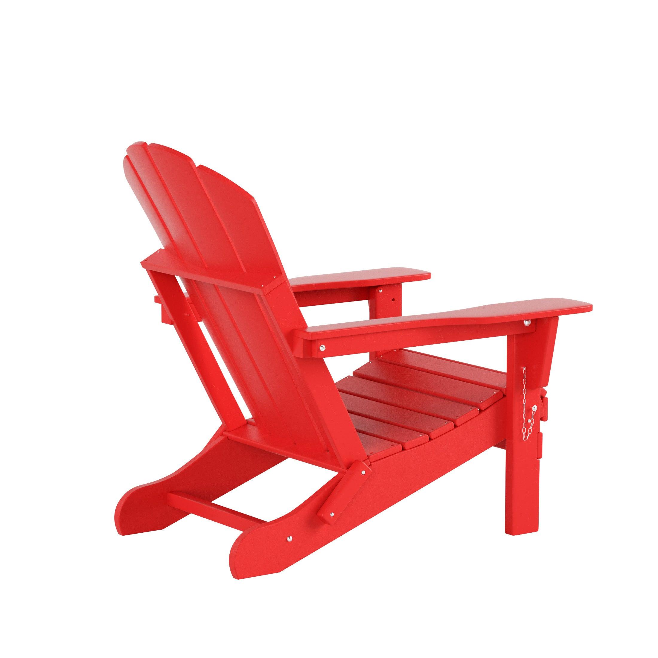 Paradise Classic Folding Adirondack Chair (Set of 2) - Costaelm