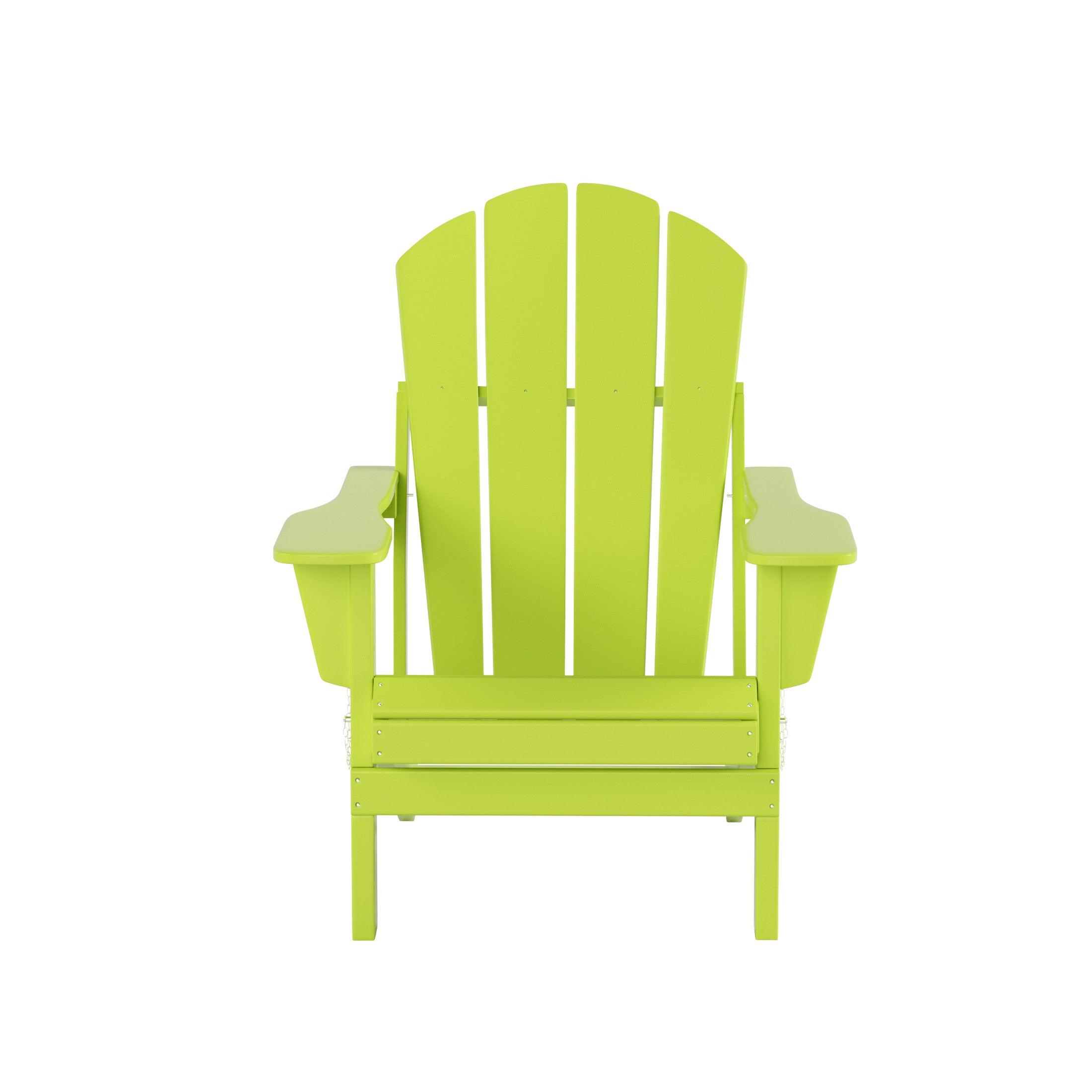 Paradise Classic Folding Adirondack Chair (Set of 2) - Costaelm