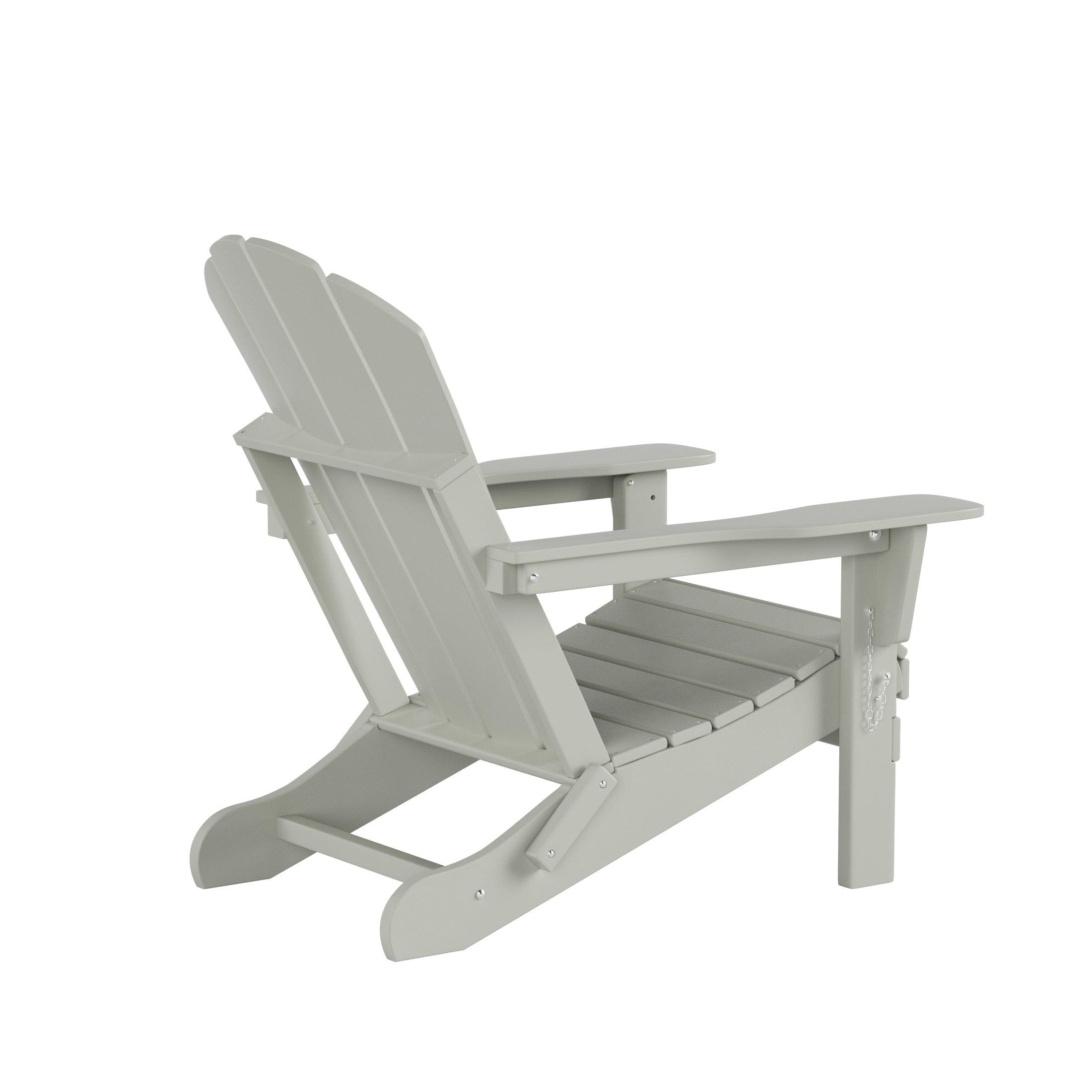 Paradise Classic Folding Adirondack Chair (Set of 2) - Costaelm