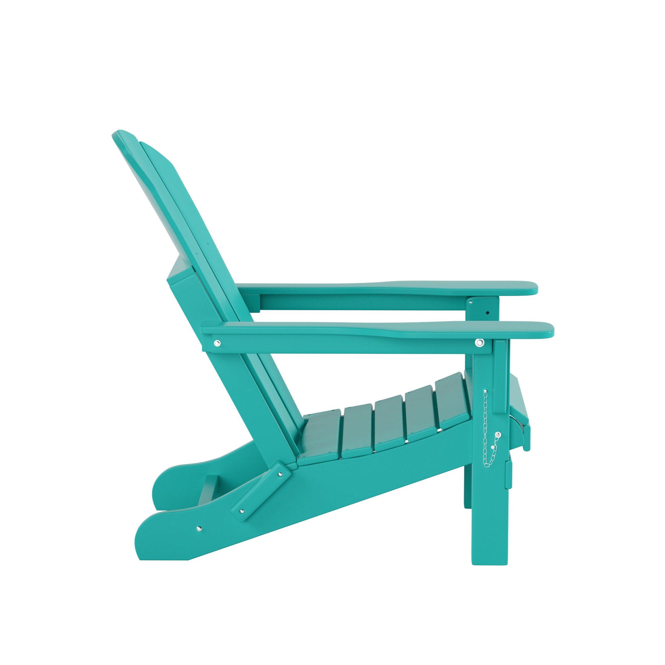 Paradise Classic Folding Adirondack Chair (Set of 4) - Costaelm