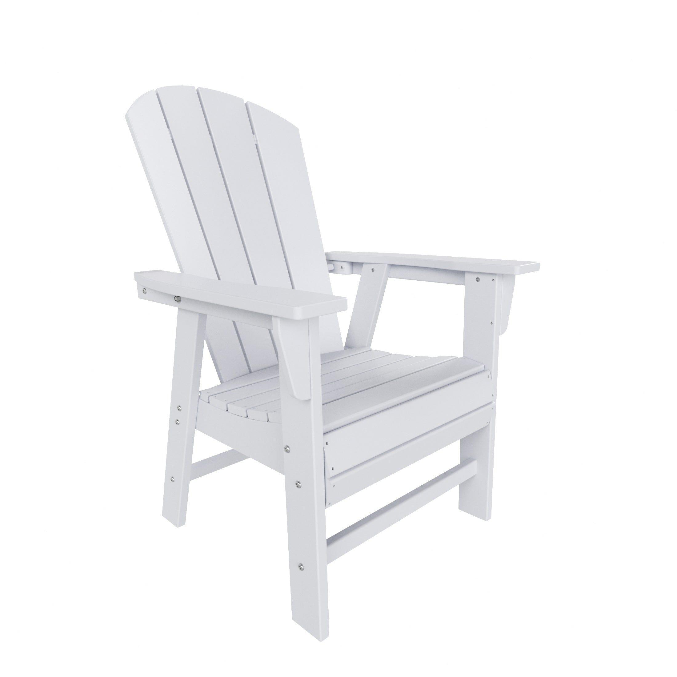 Paradise Classic Outdoor Patio Adirondack Dining Chair - Costaelm