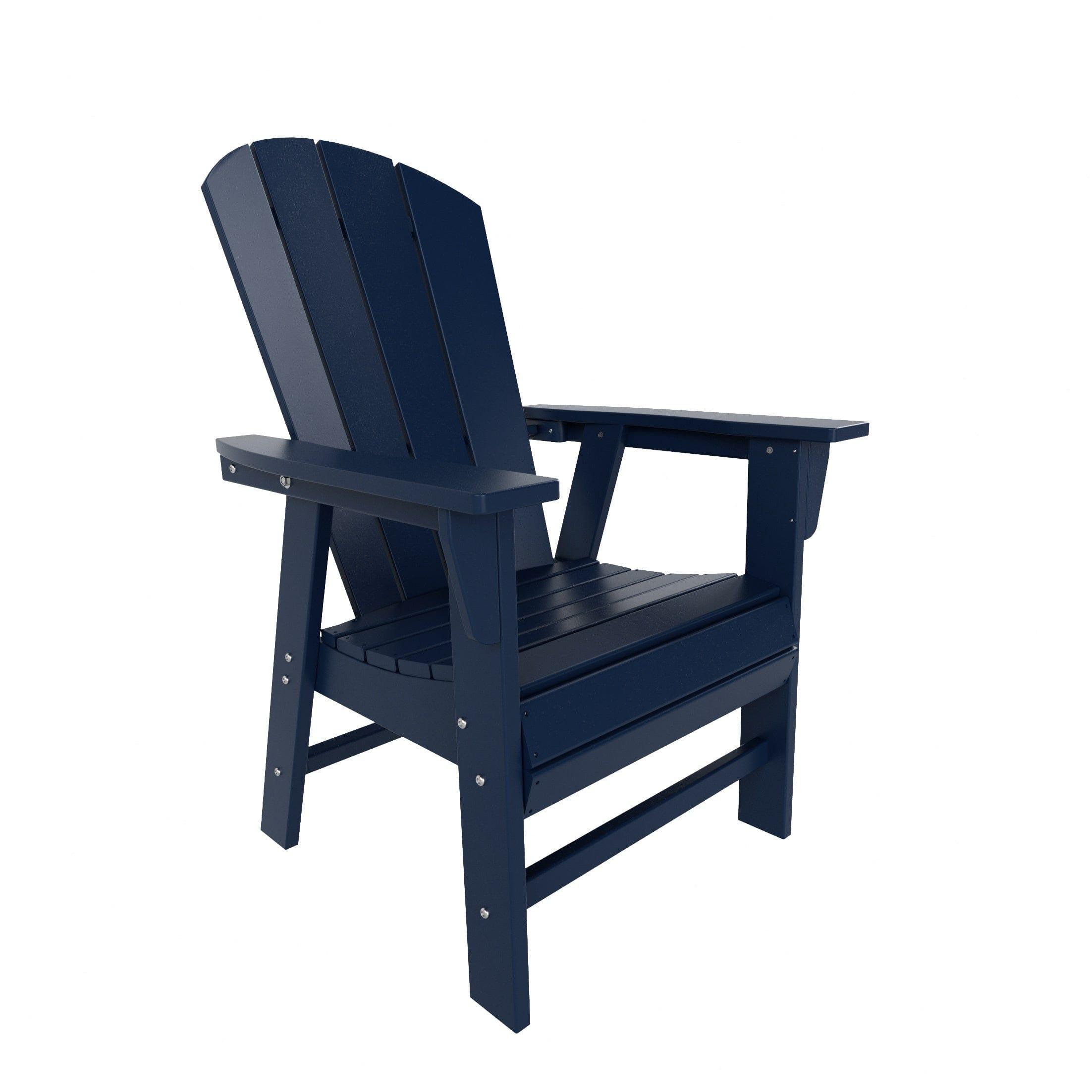 Paradise Classic Outdoor Patio Adirondack Dining Chair - Costaelm