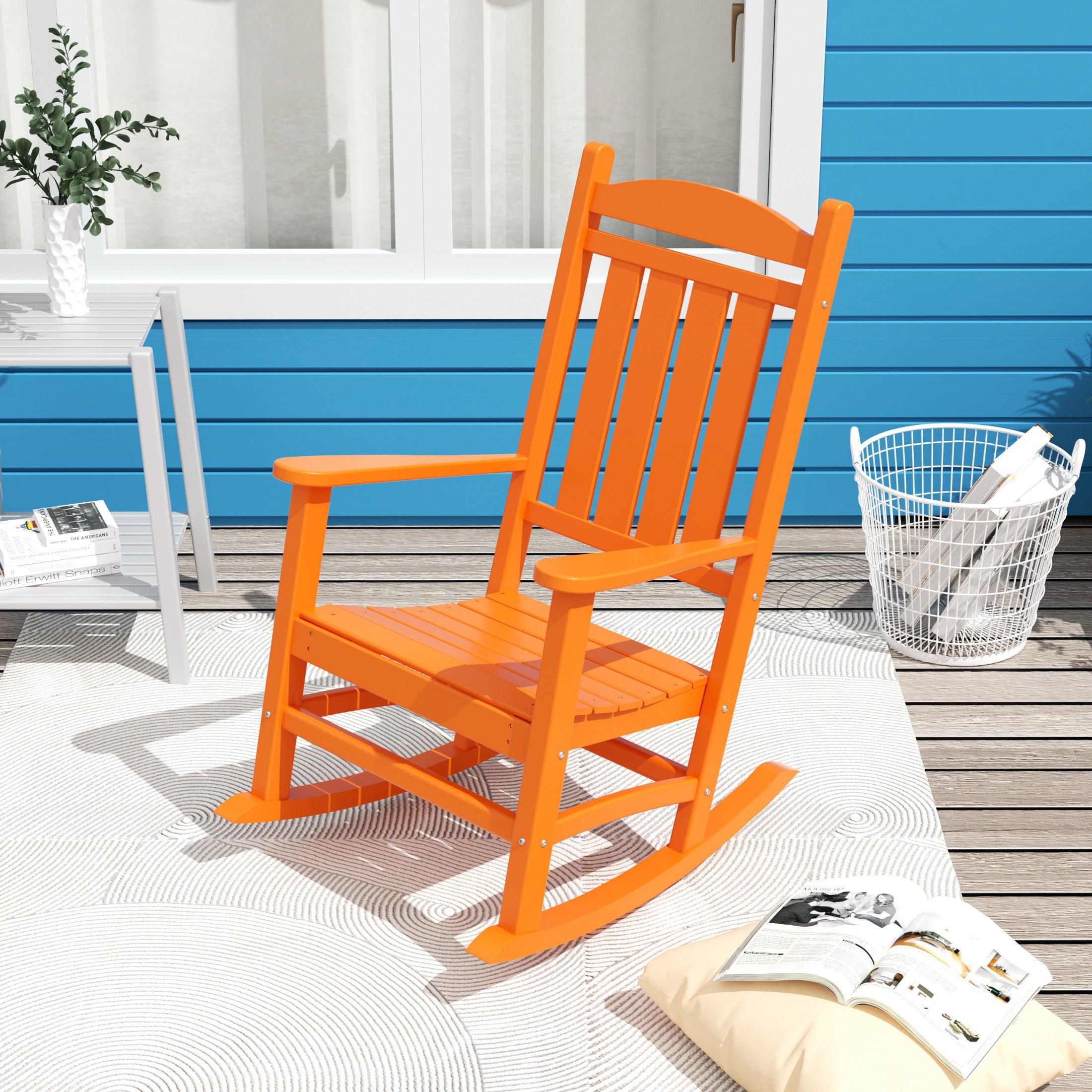 Lakehouse Classic Plastic Porch Rocking Chair - Costaelm