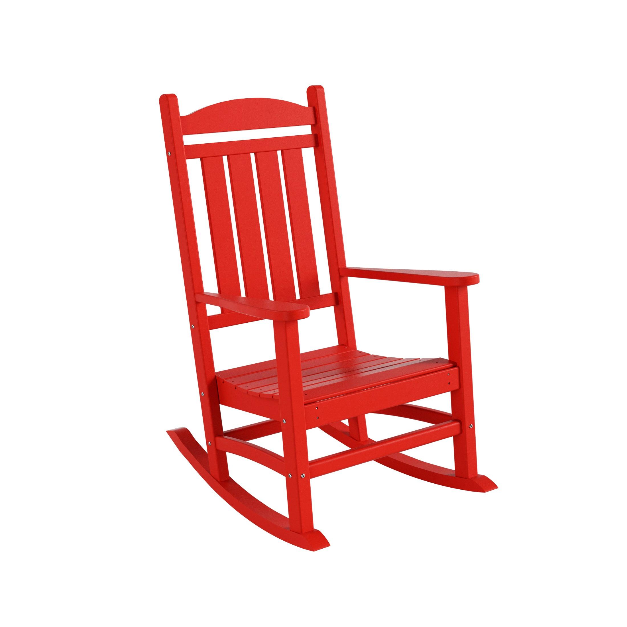 Lakehouse Classic Plastic Porch Rocking Chair - Costaelm