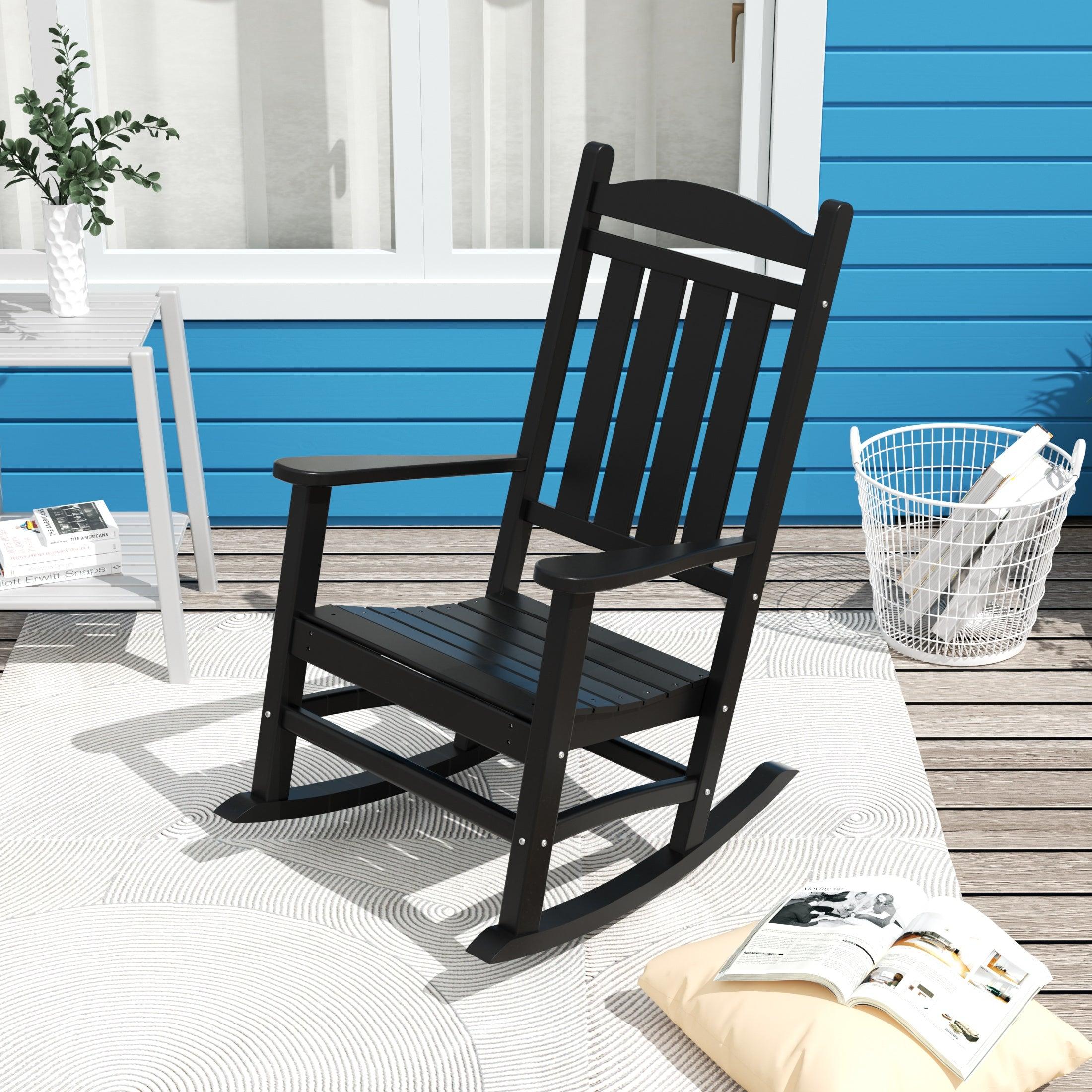 Lakehouse Classic Plastic Porch Rocking Chair - Costaelm