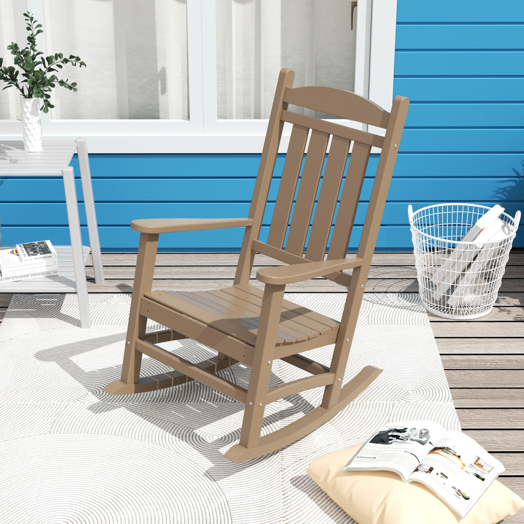 Lakehouse Classic Plastic Porch Rocking Chair - Costaelm