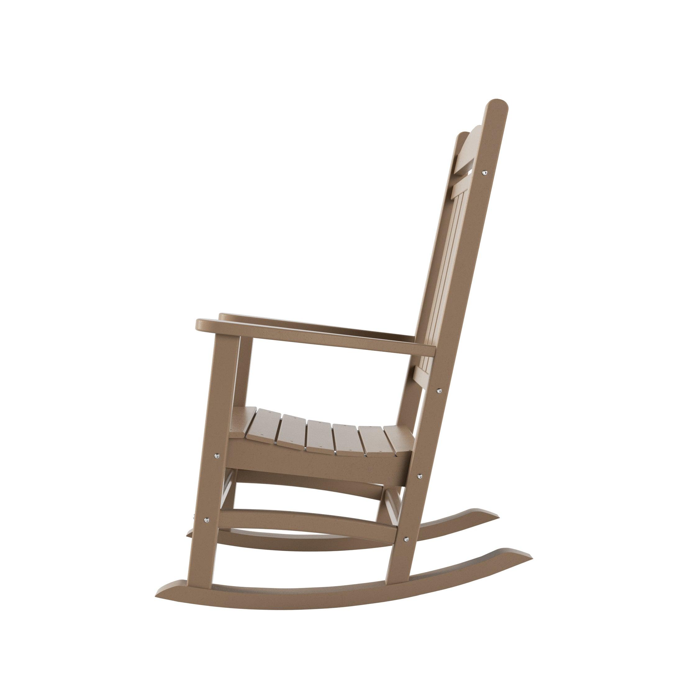 Lakehouse Classic Plastic Porch Rocking Chair - Costaelm