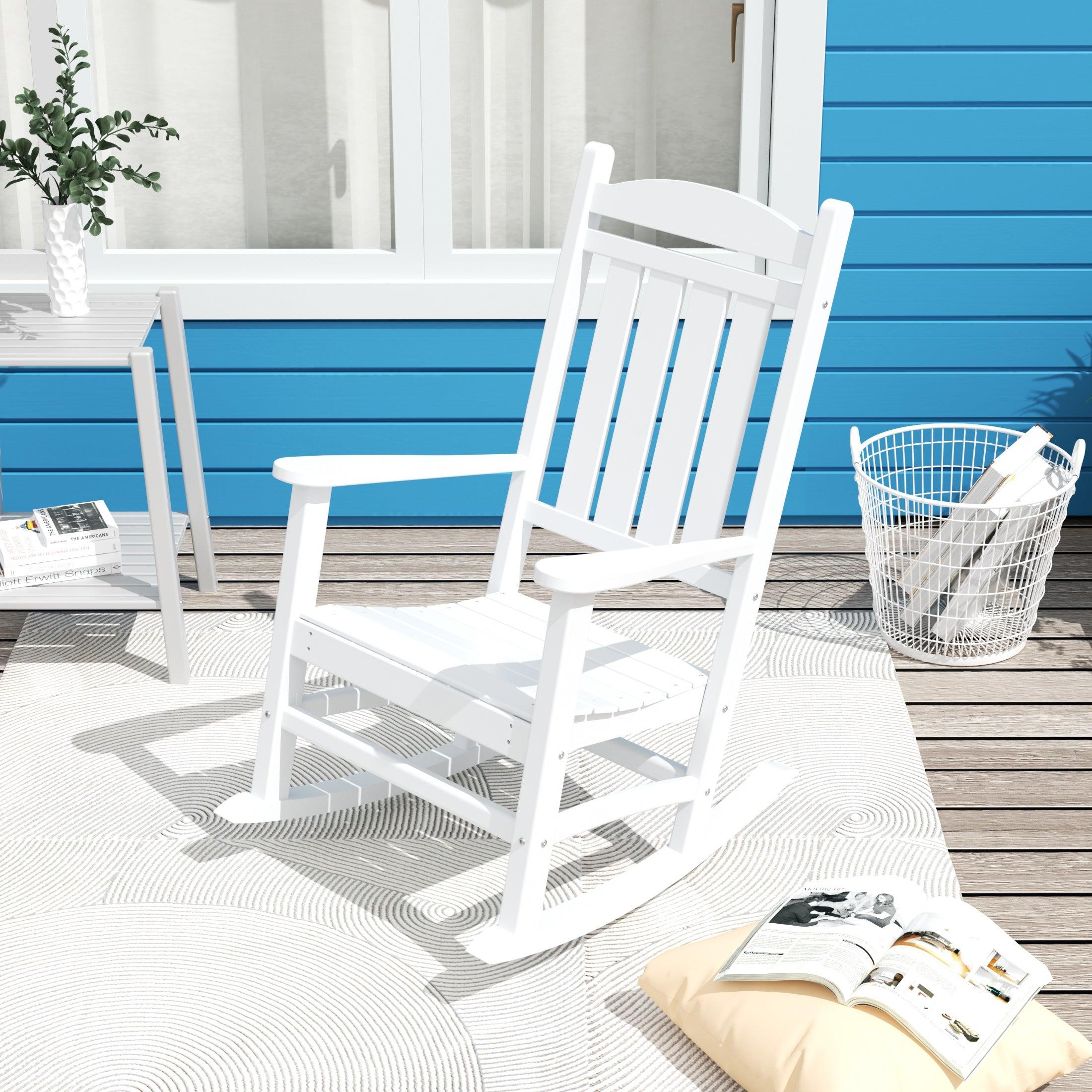 Lakehouse Classic Plastic Porch Rocking Chair - Costaelm