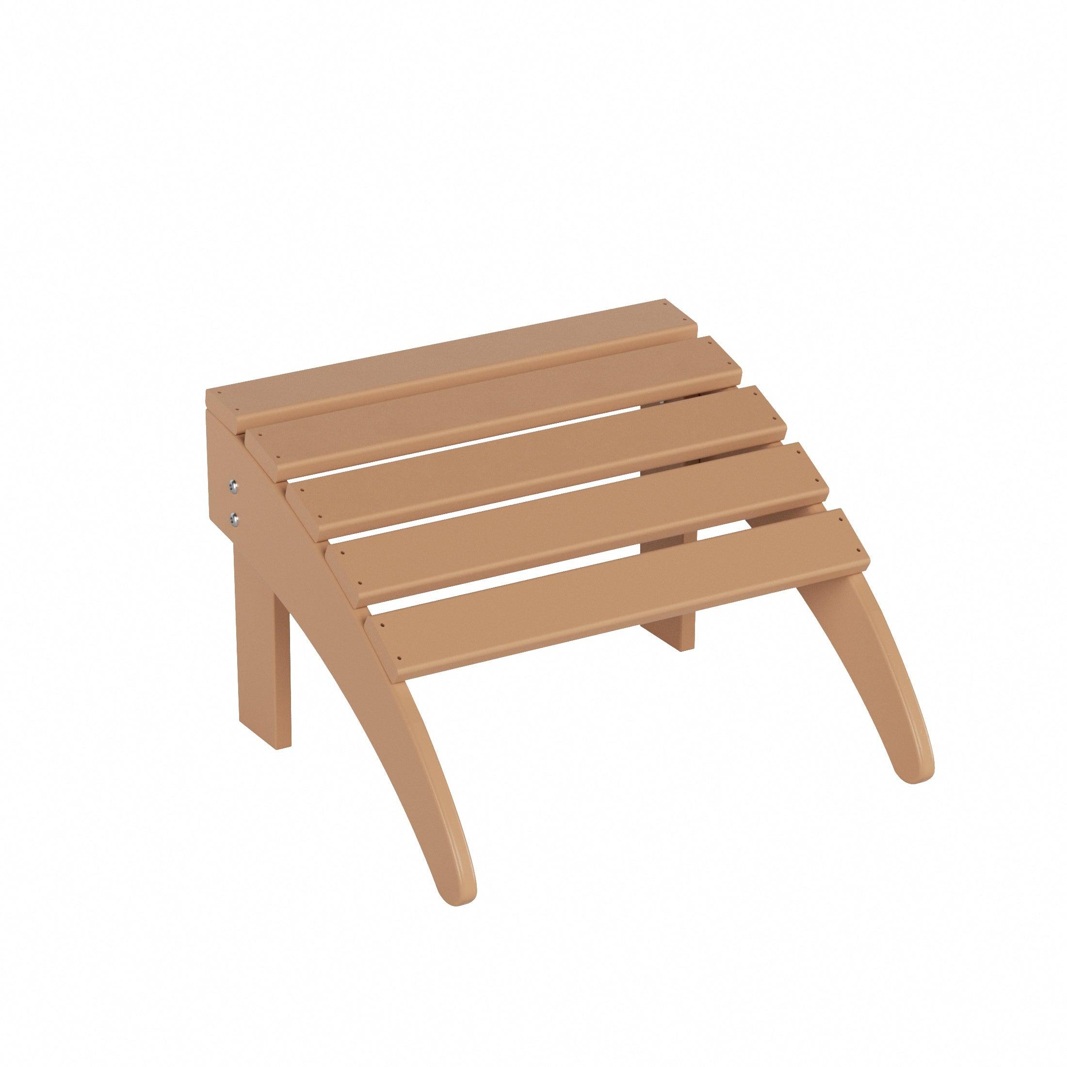 Paradise Outdoor Adirondack Ottoman Footrest - Costaelm