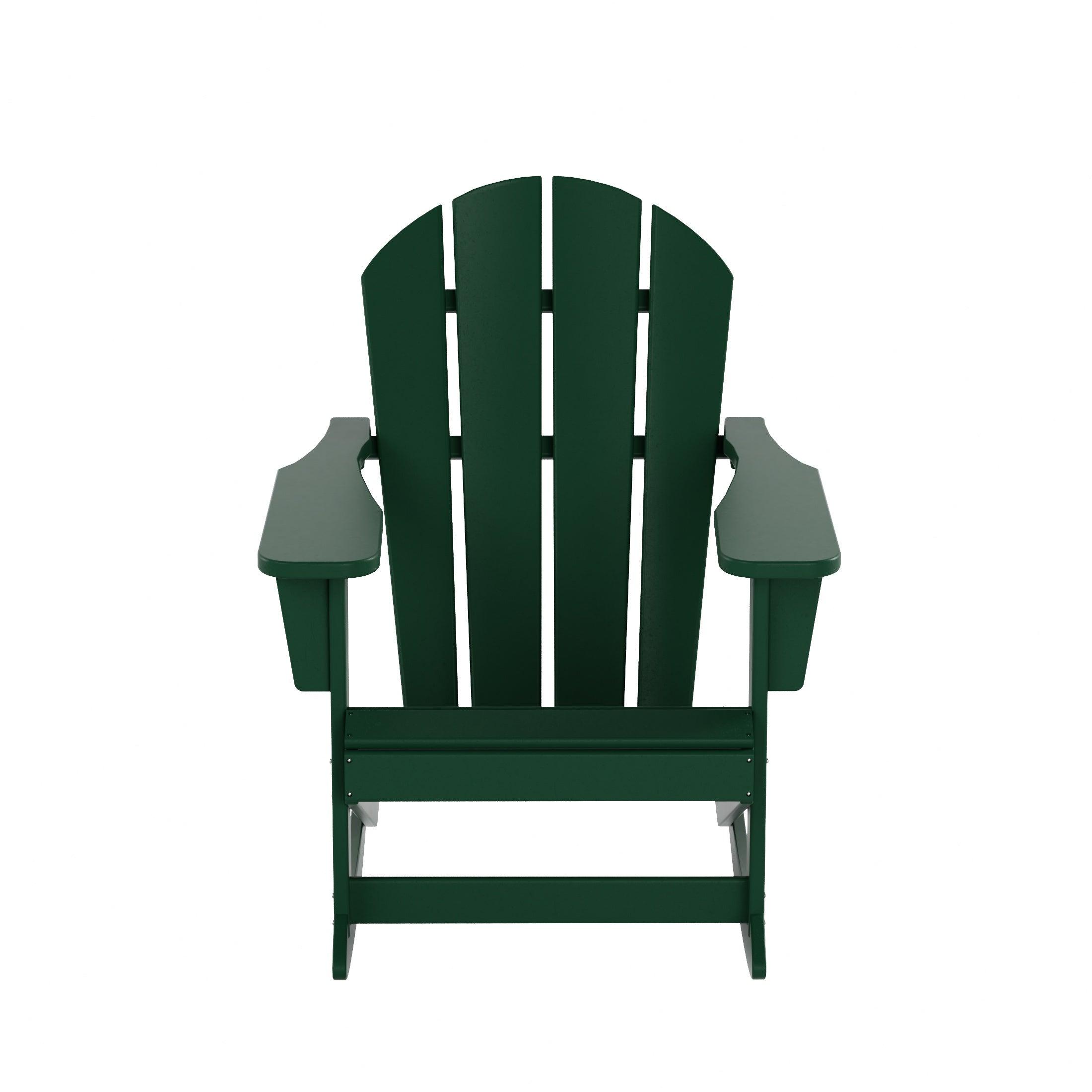 Paradise Outdoor Patio Adirondack Rocking Chairs (Set of 2) - Costaelm