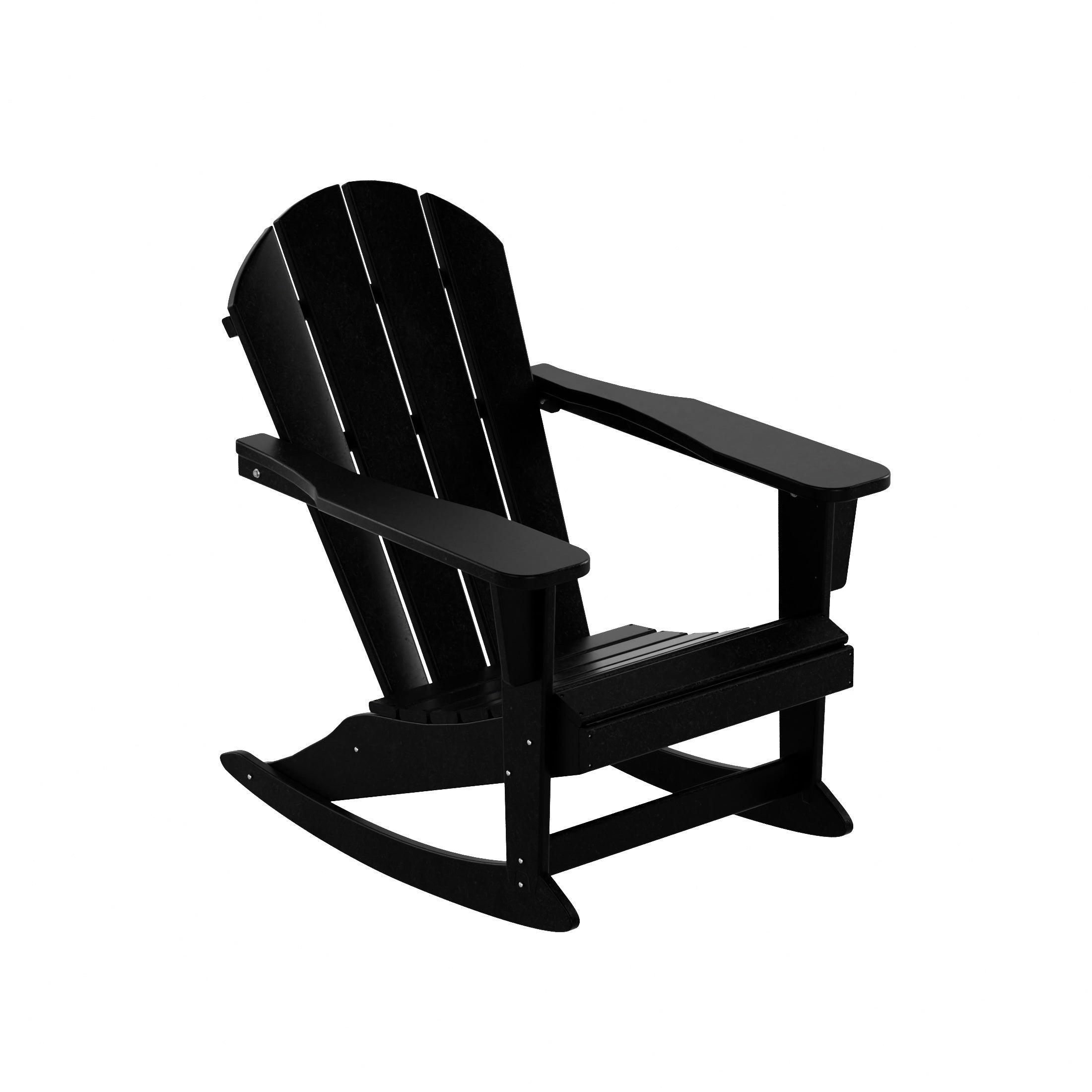 Paradise Outdoor Patio Adirondack Rocking Chairs (Set of 2) - Costaelm