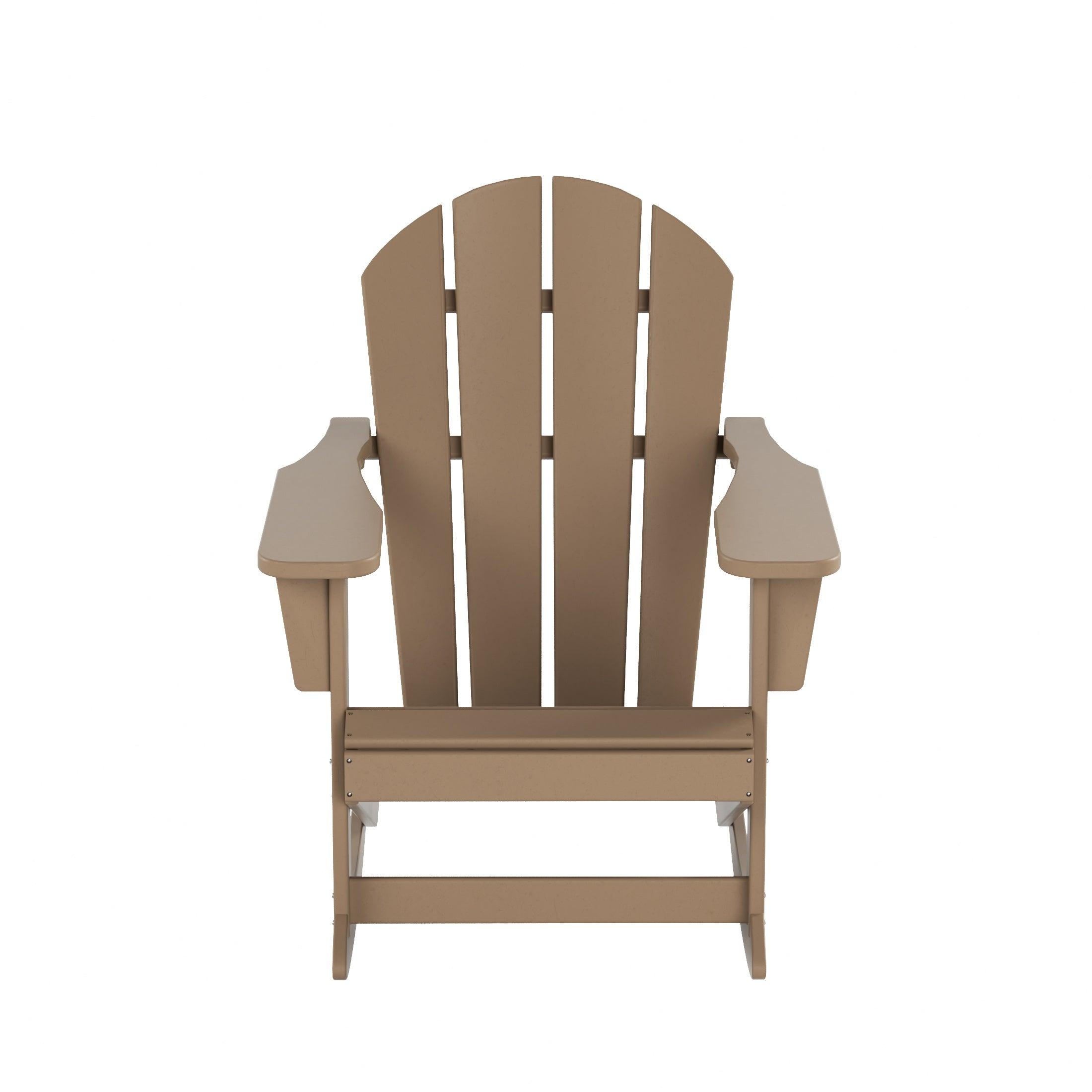 Paradise Outdoor Patio Adirondack Rocking Chairs (Set of 2) - Costaelm