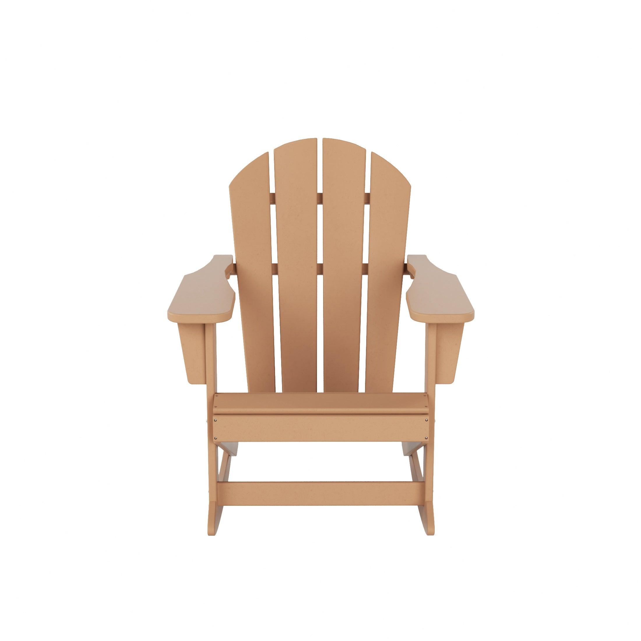 Paradise Outdoor Patio Adirondack Rocking Chairs (Set of 2) - Costaelm