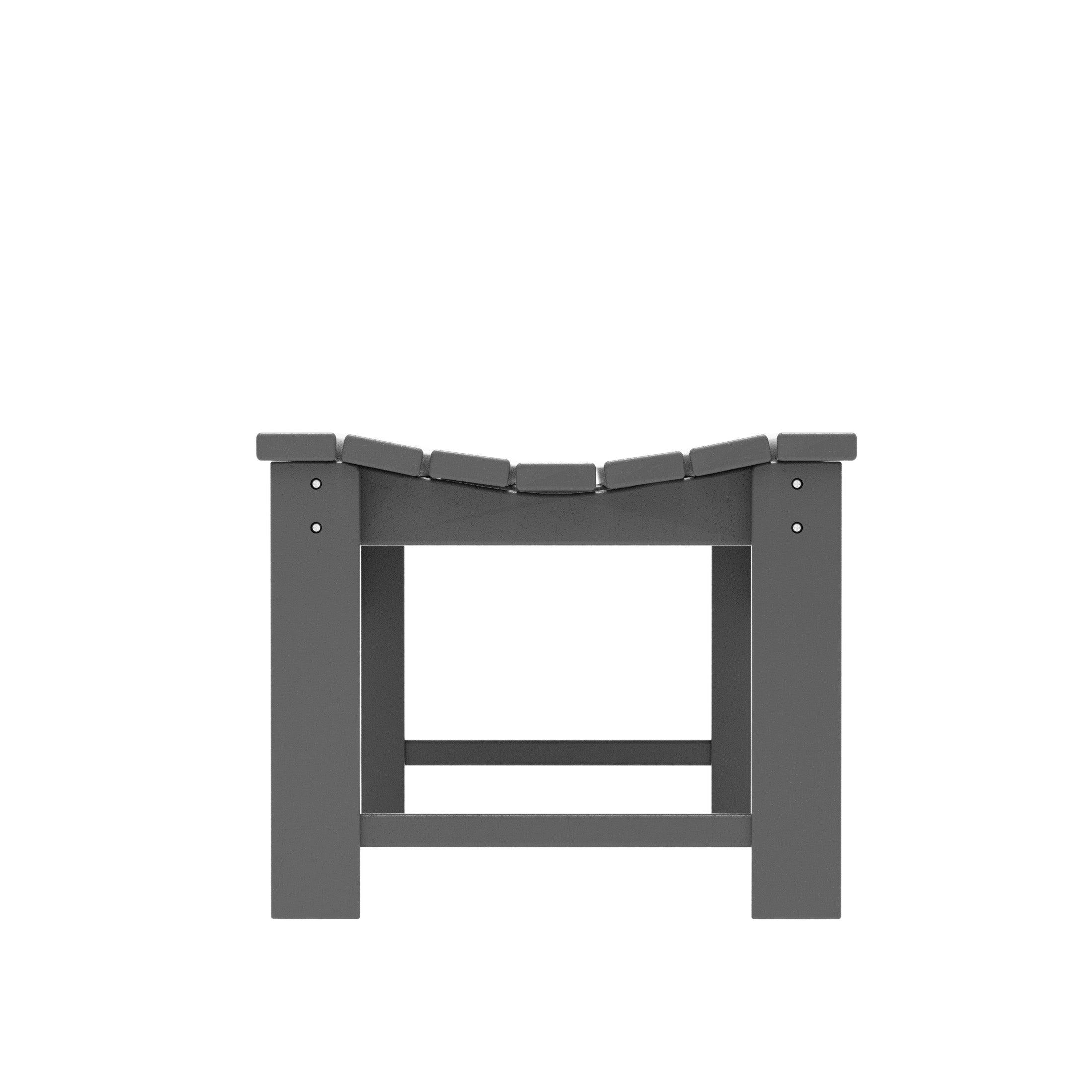 Paradise Poly Plastic Backless Outdoor Bench - Costaelm