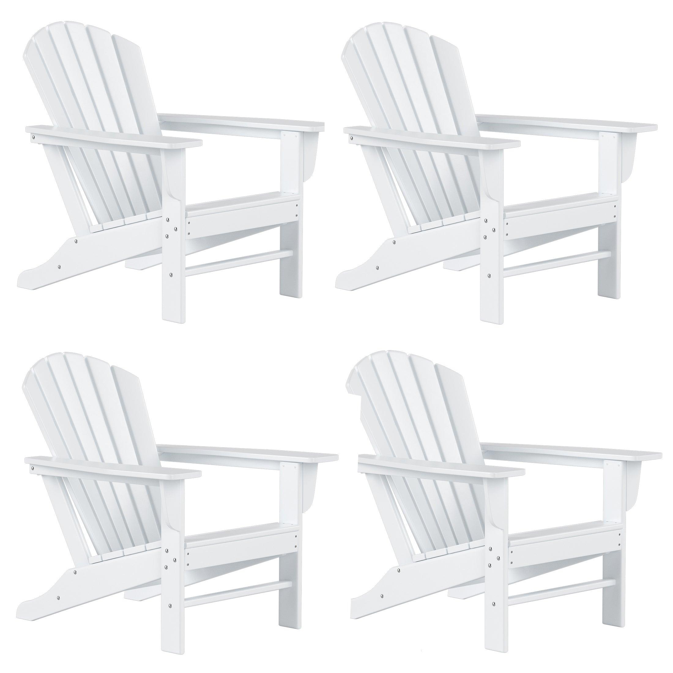 Portside Classic Outdoor Adirondack Chair (Set of 4) - Costaelm