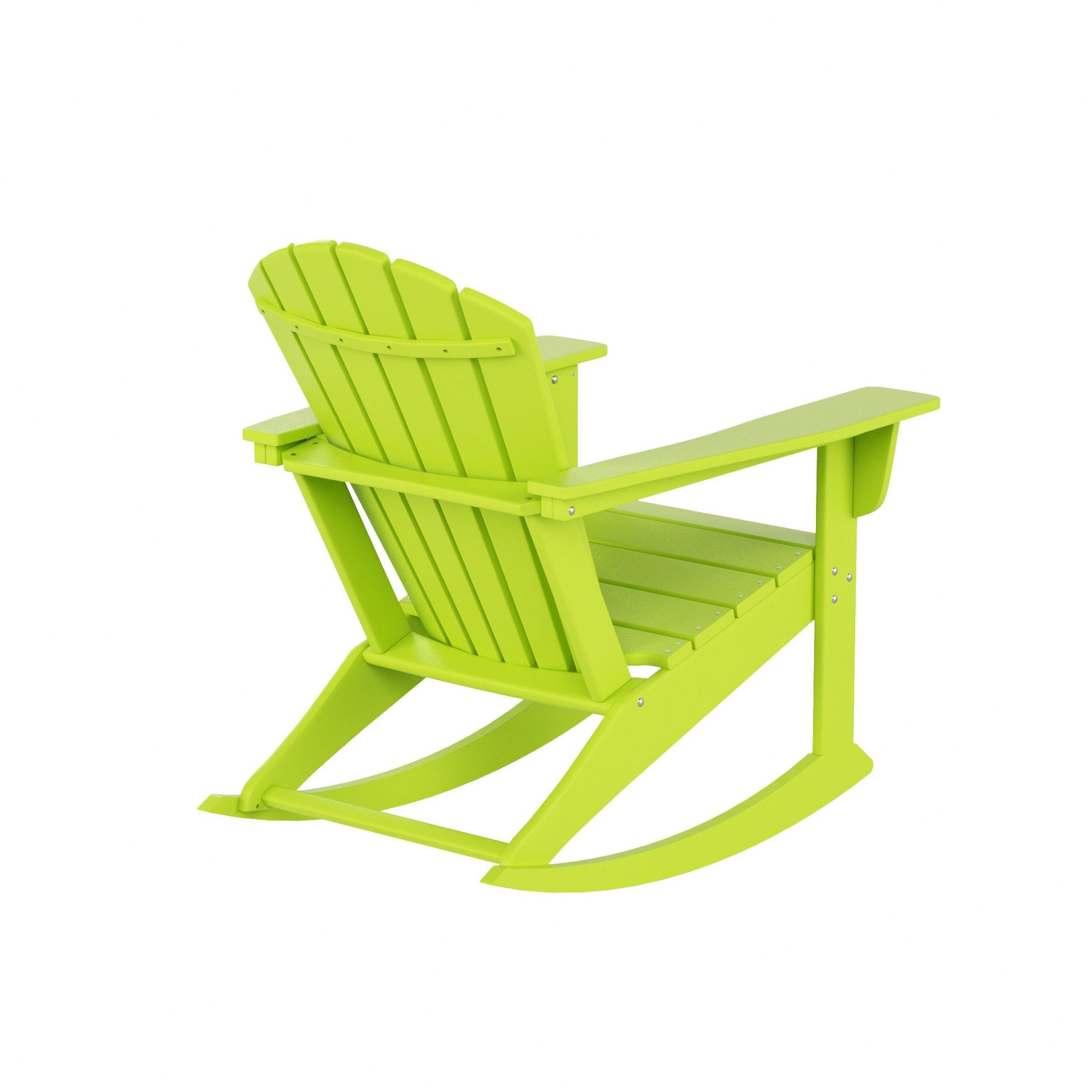 Portside Outdoor Adirondack Patio Rocking Chair - Costaelm