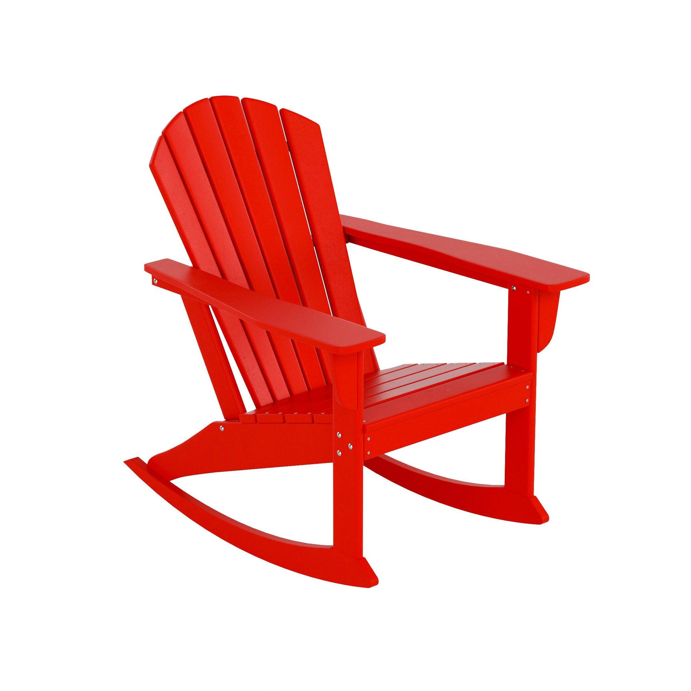 Portside Outdoor Adirondack Patio Rocking Chair - Costaelm