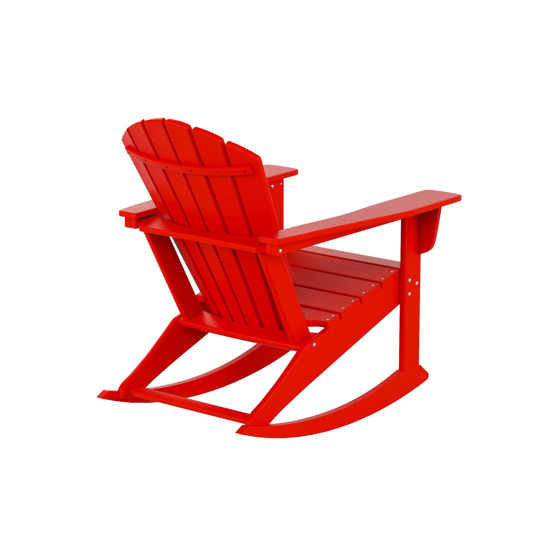 Portside Outdoor Adirondack Patio Rocking Chair - Costaelm