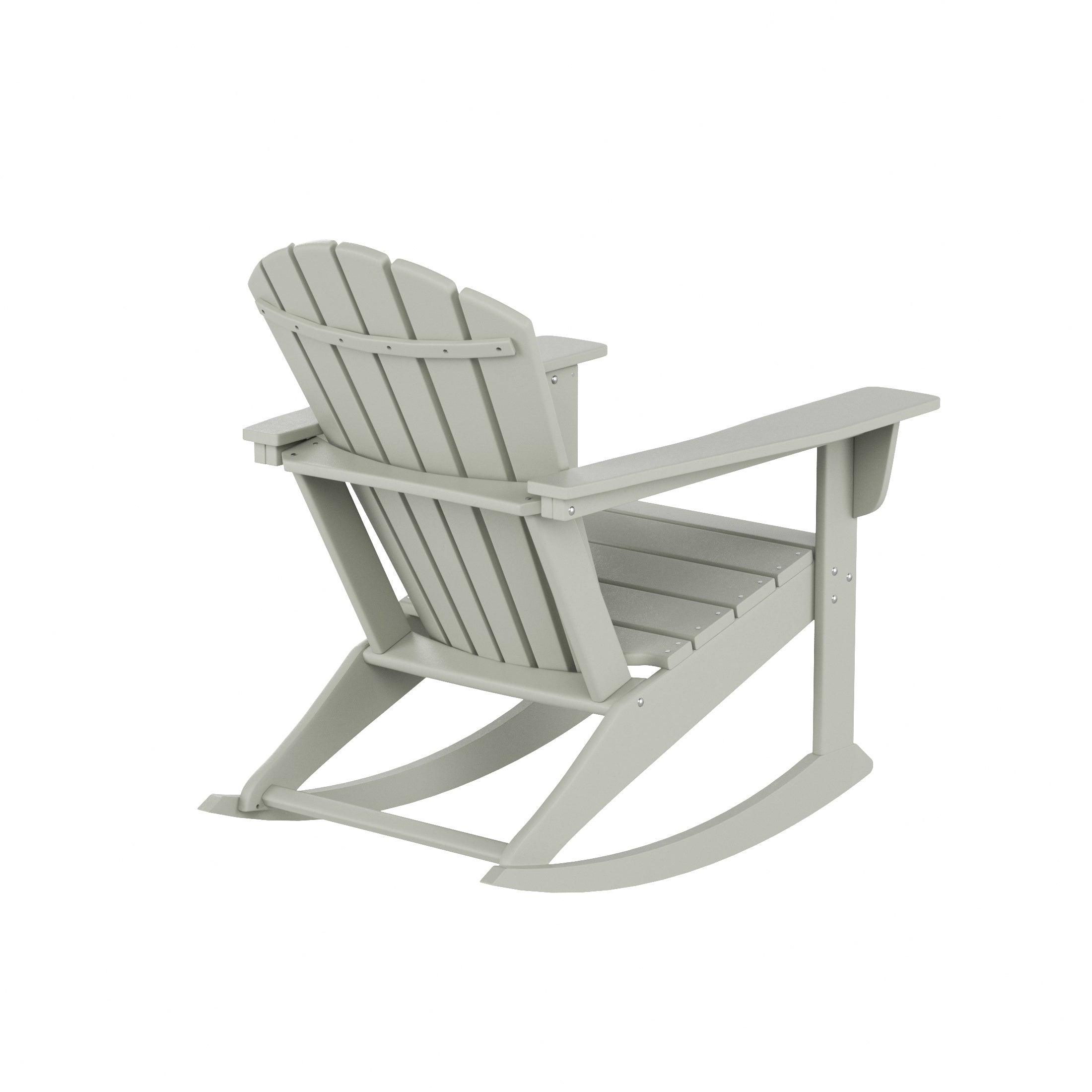 Portside Outdoor Adirondack Patio Rocking Chair - Costaelm