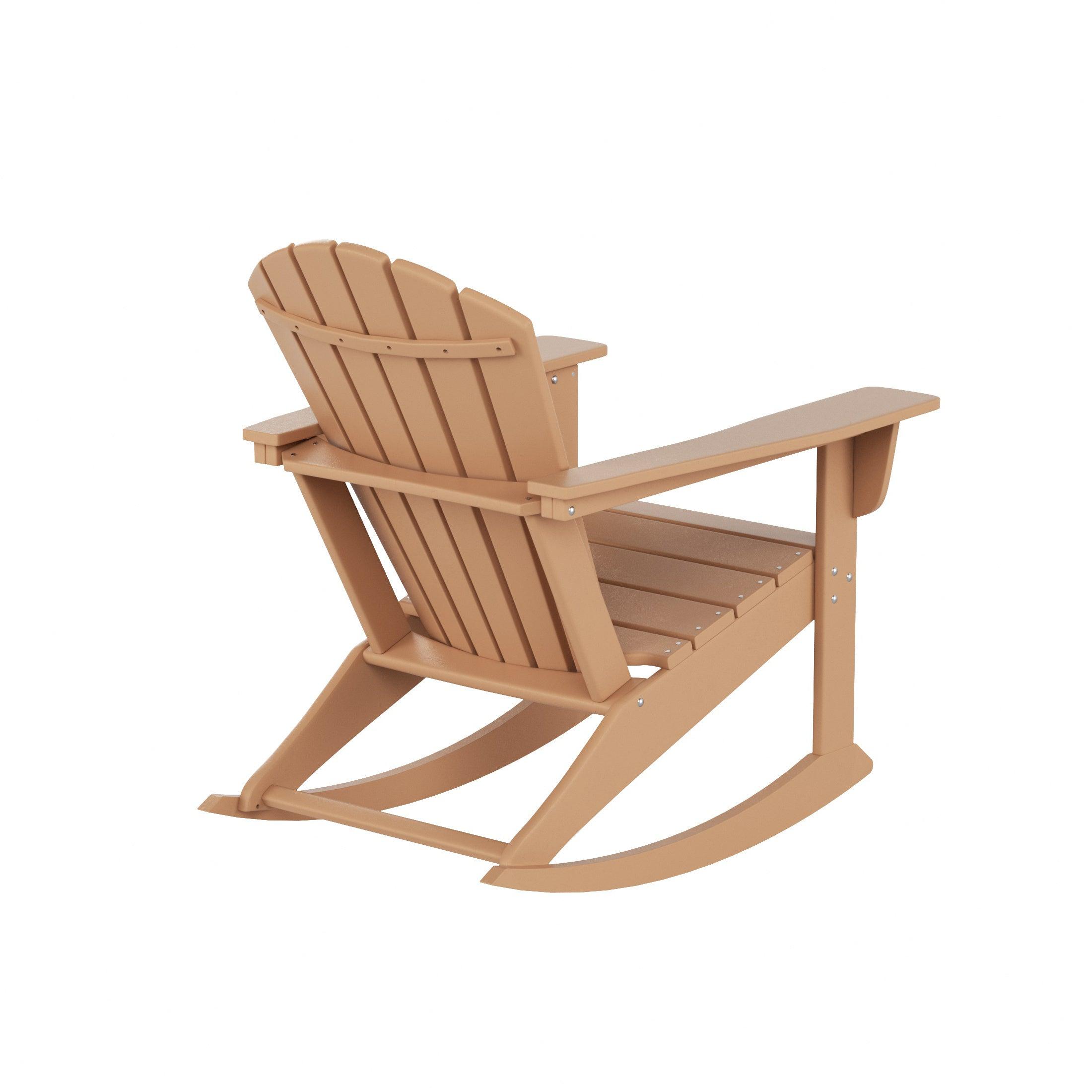 Portside Outdoor Adirondack Patio Rocking Chair - Costaelm