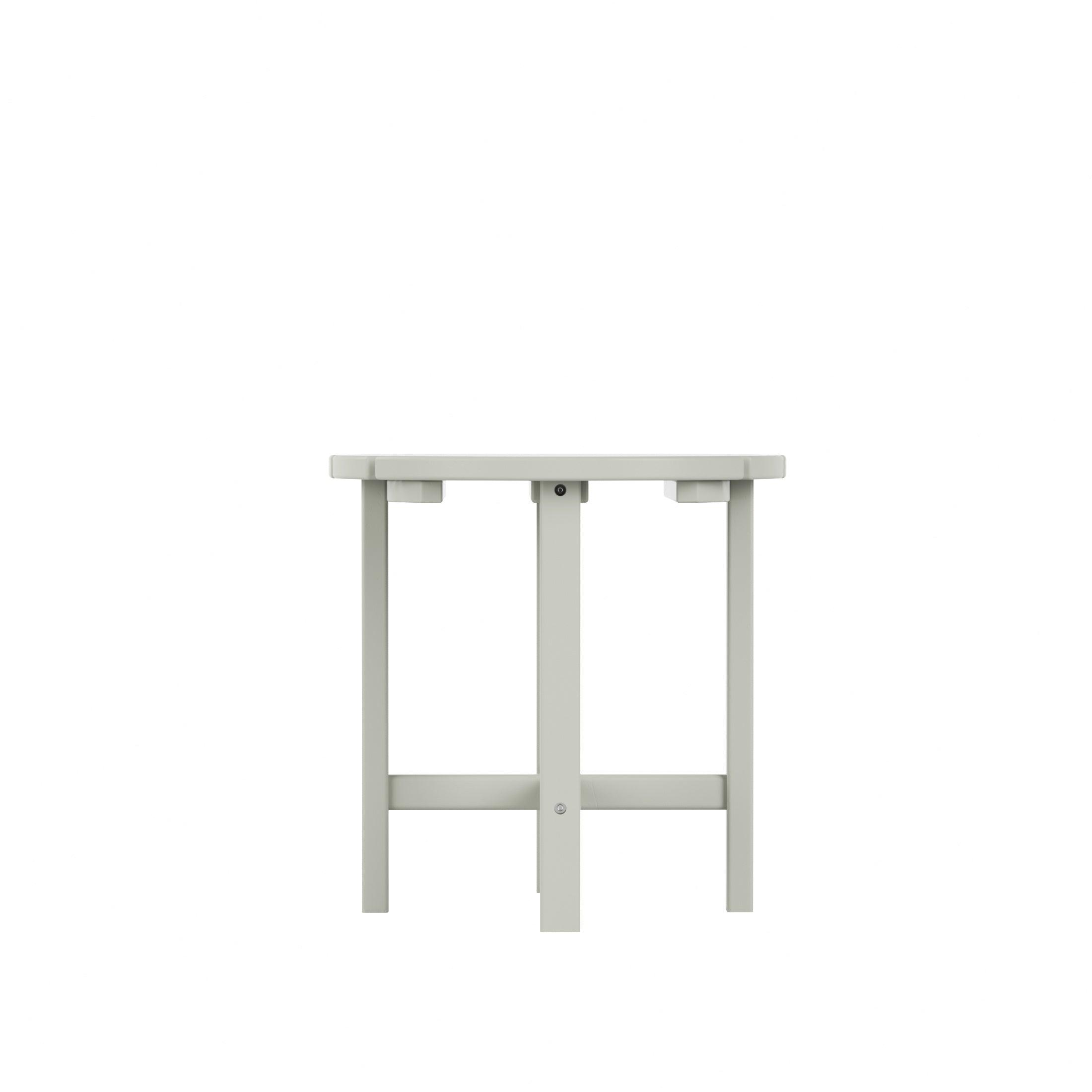 Portside Patio Adirondack Round Outdoor Side Table - Costaelm