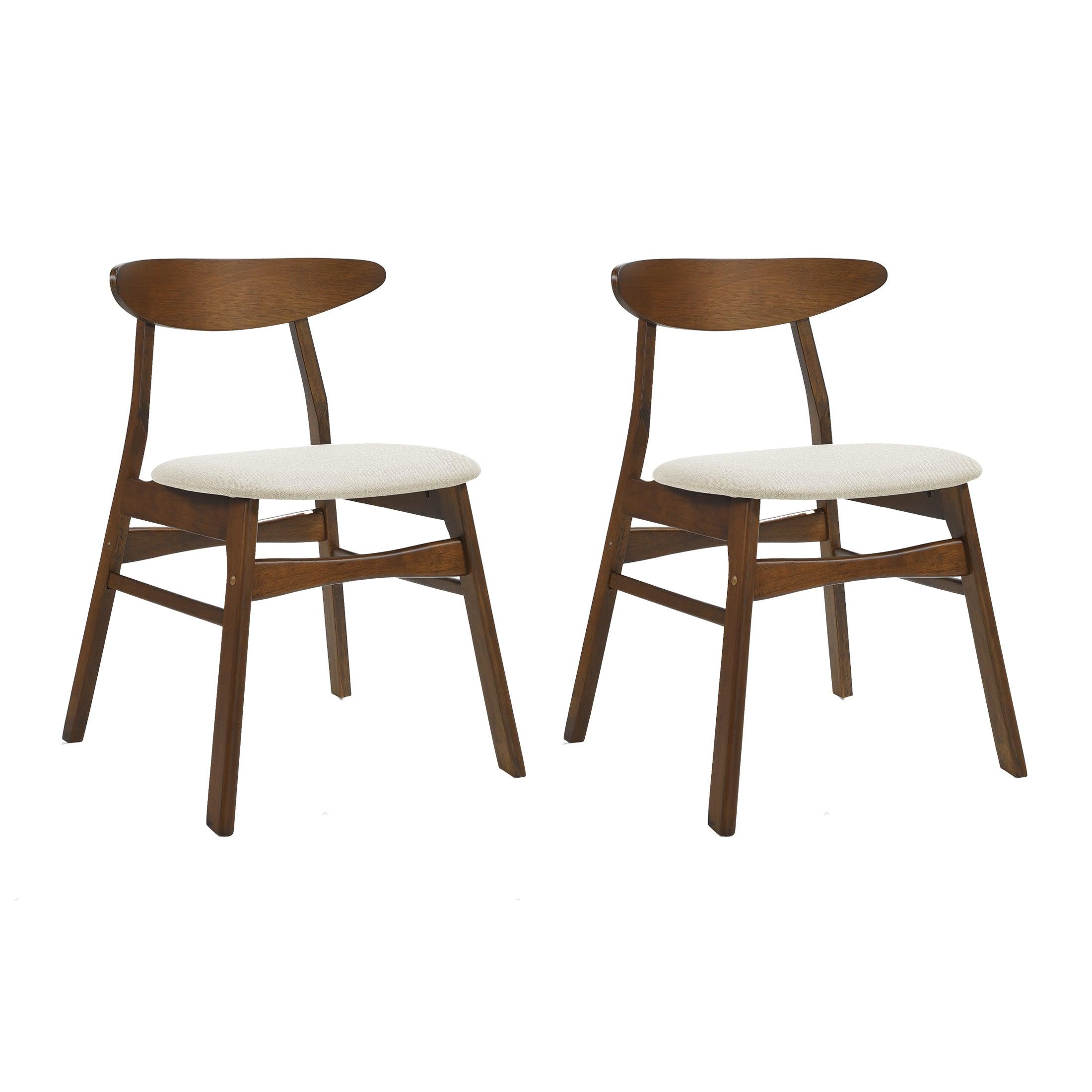 Scarsdale Solid Wood Upholstered Dining Side Chair (Set of 2) - Costaelm