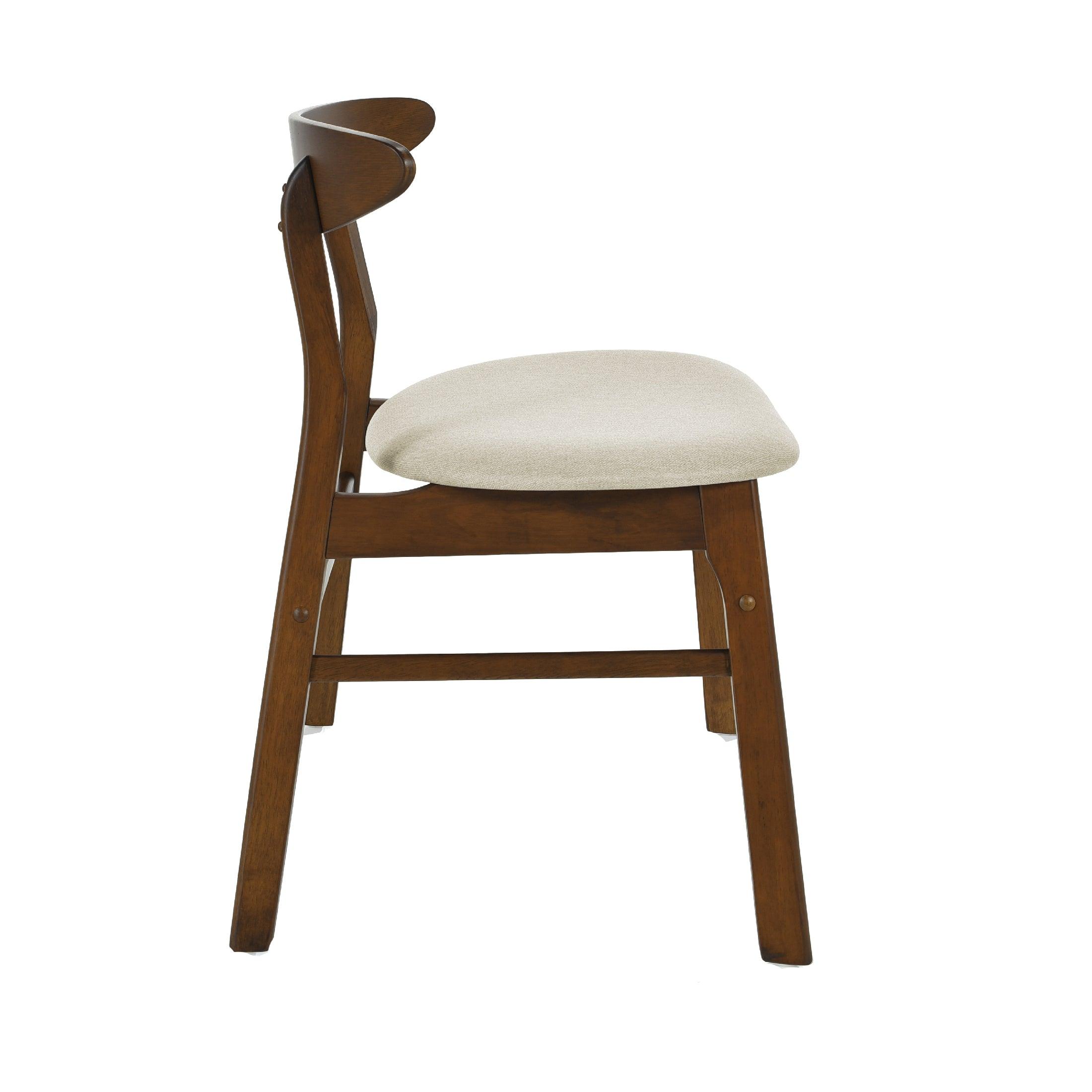 Scarsdale Solid Wood Upholstered Dining Side Chair (Set of 2) - Costaelm